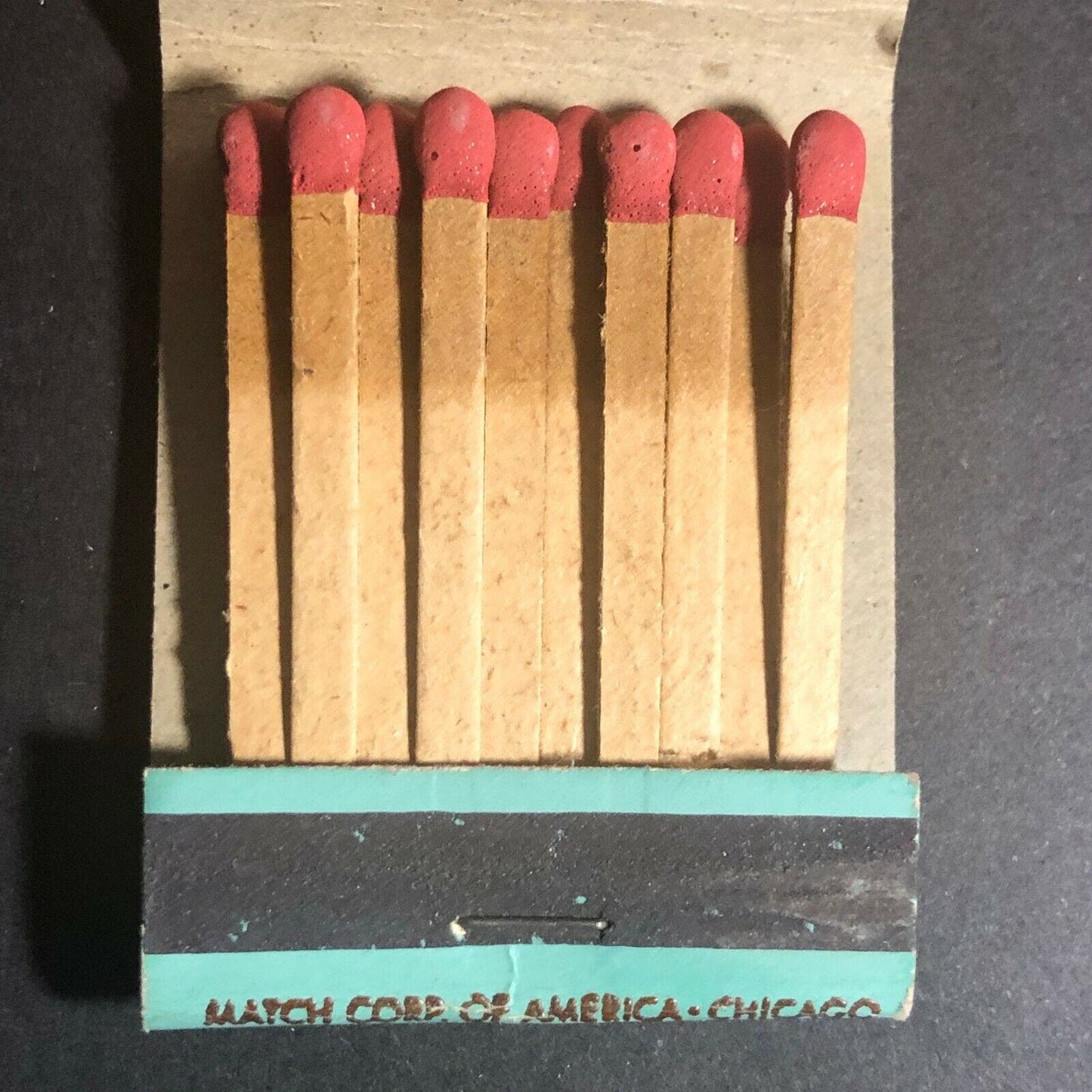 Scarce 1950's Full Matchbook Webb's Drive-In Restaurant Beverly Hills, CALIF.