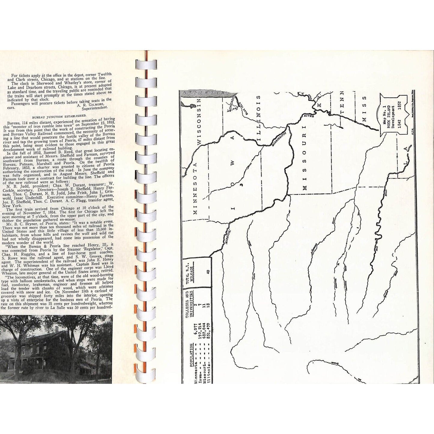 Great Rock Island Route 1974 Reprint of 1922 Frank Nevins Spirit of Romance 85+p