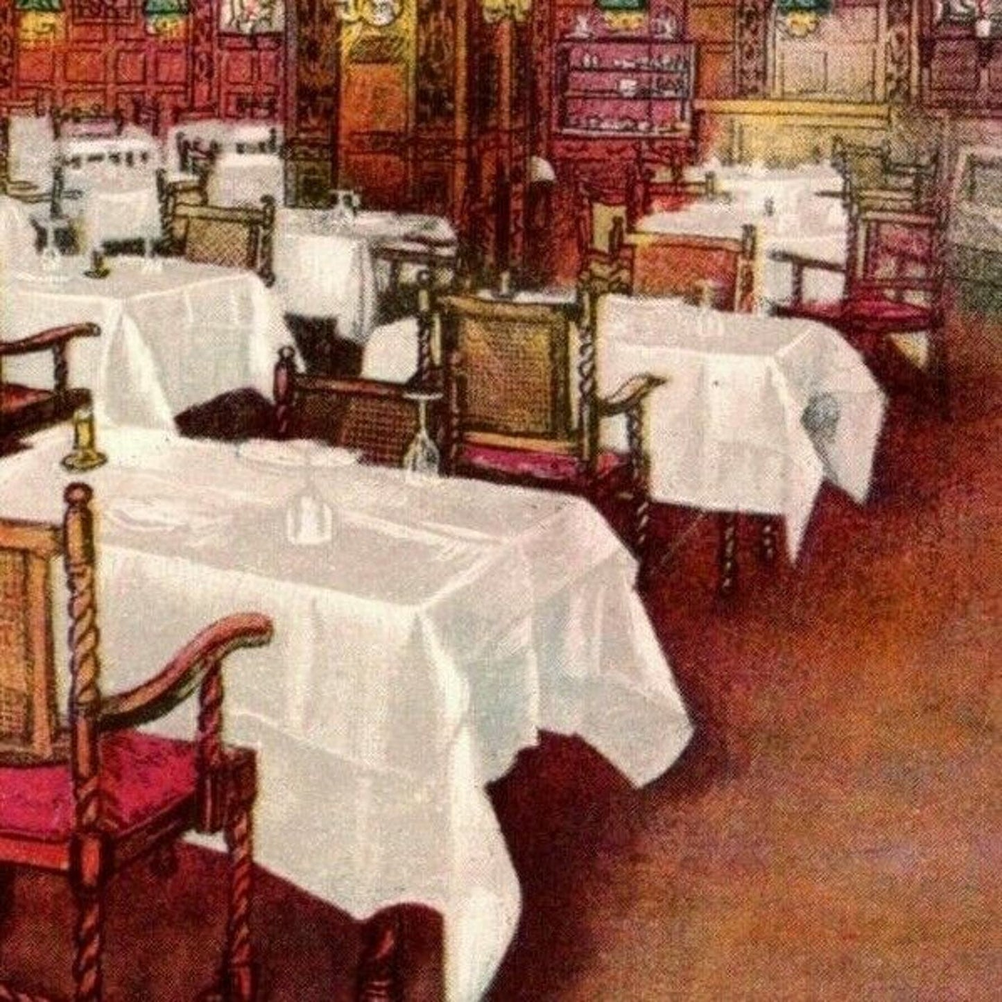 "The Blackstone" Club Grill Chicago - Vintage Postcard NP