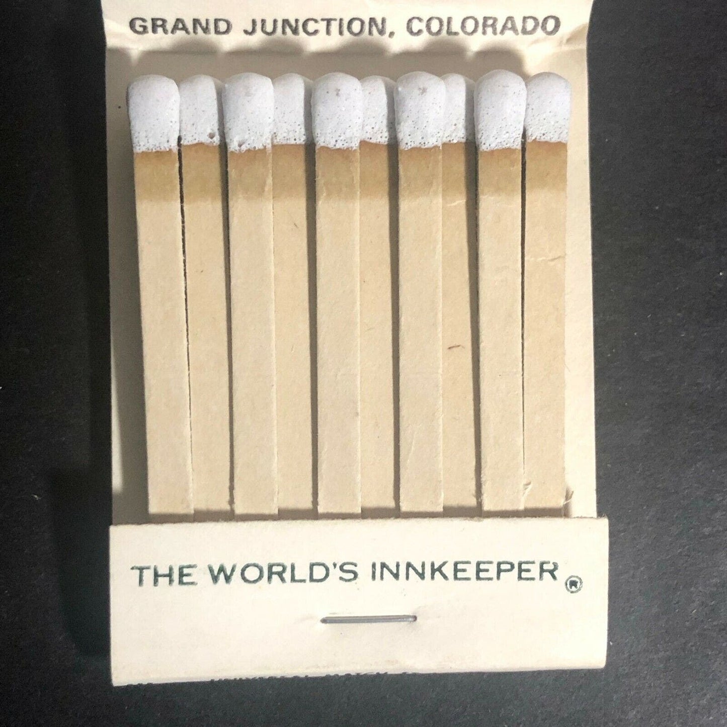 Vintage c1970's Full Matchbook "Holiday Inn" Holidex Computer Grand Junction