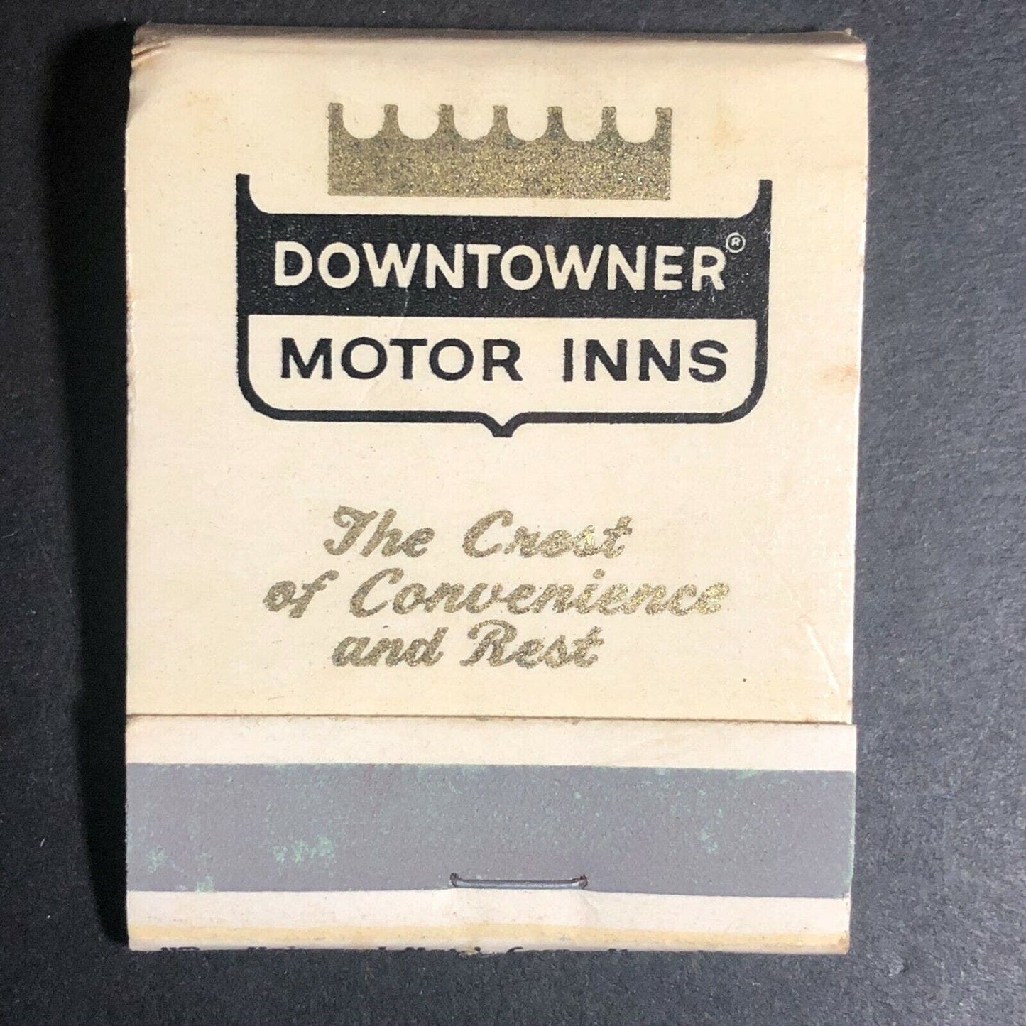 1960's-70's Full Matchbook "Downtowner Motor Inns"
