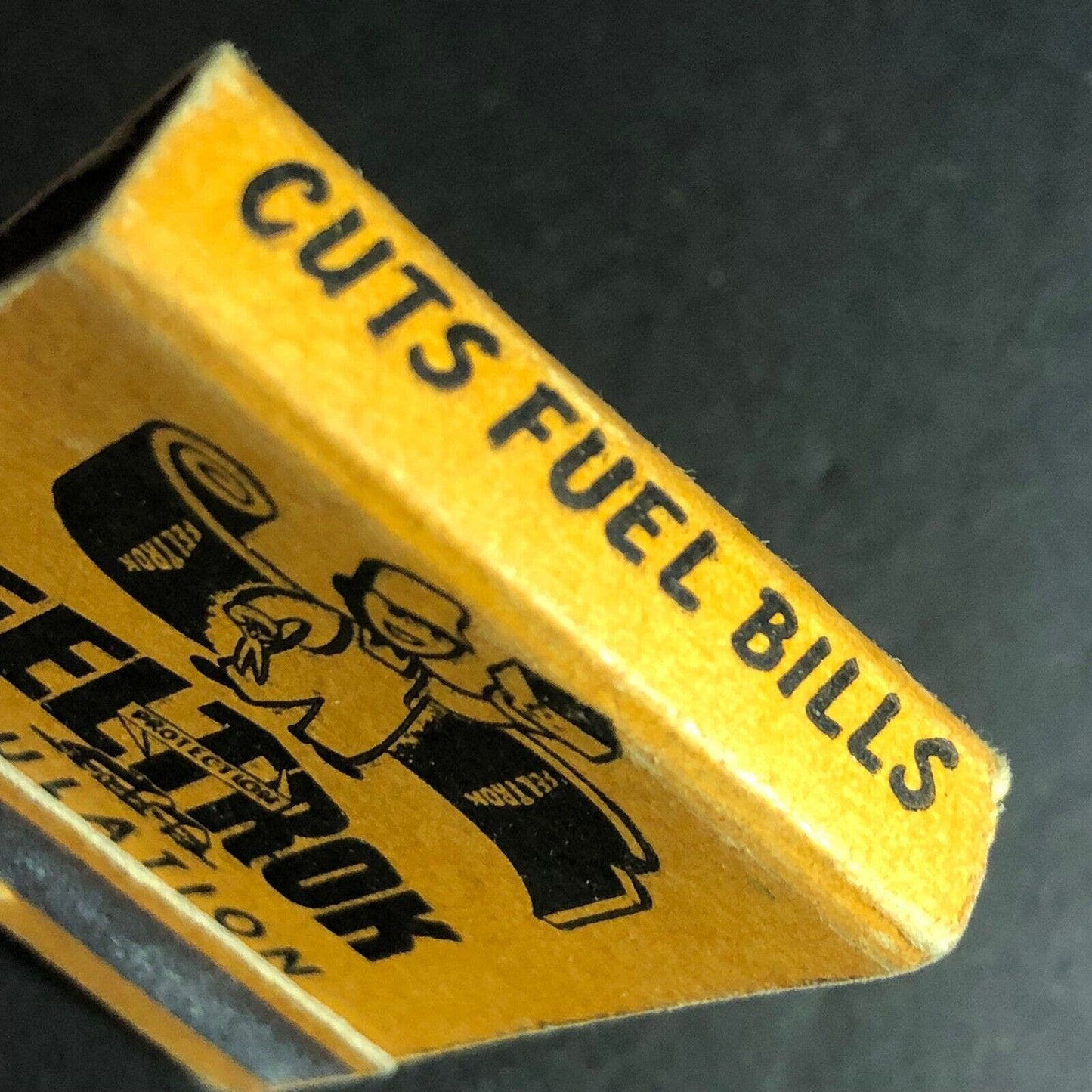 Feltrok Rock Wool Insulation Tacoma Matchbook c1950's Full 20-Strike VGC Scarce