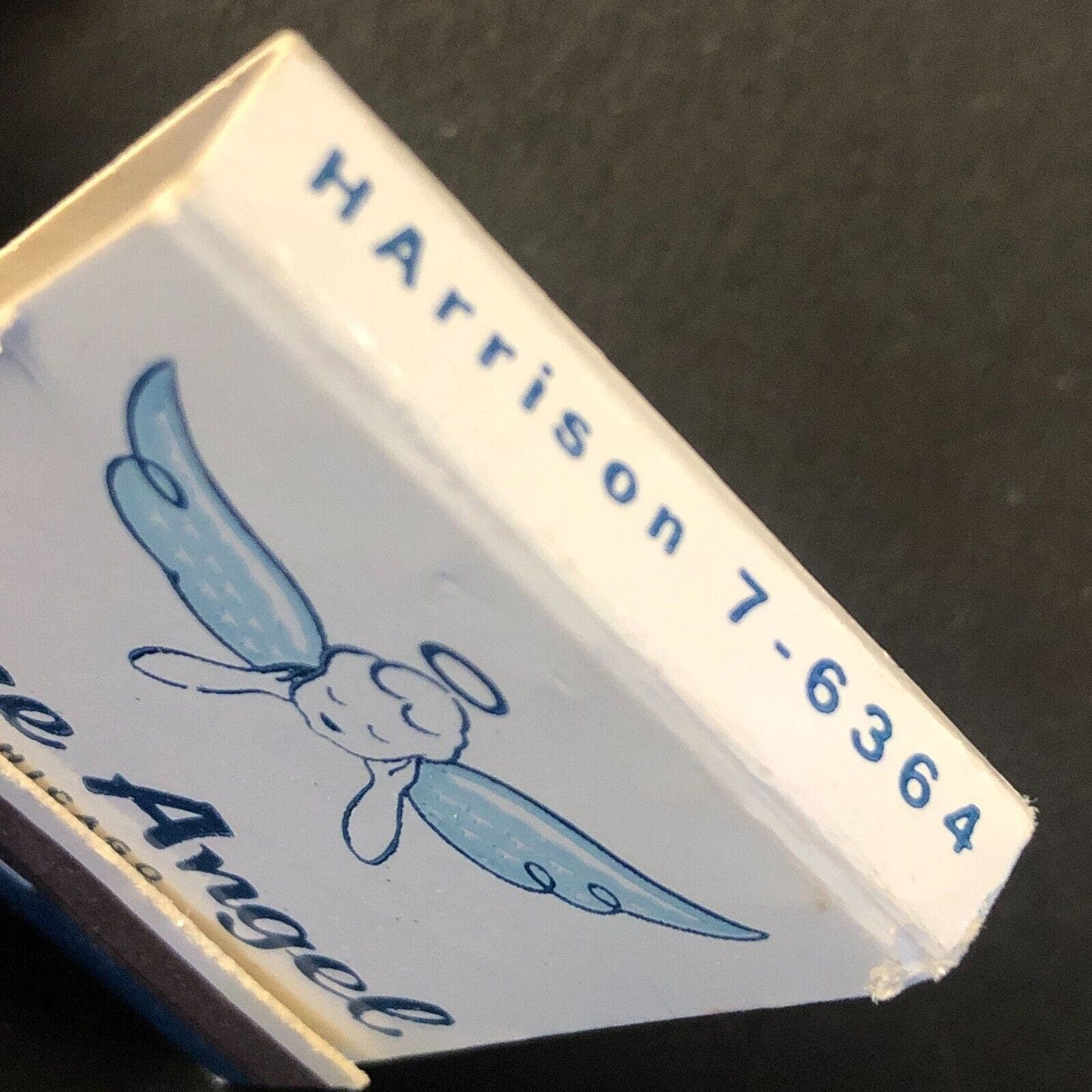 Blue Angel Jamaican Room Calypso Chicago Full Vintage Matchbook c1956-60s Scarce