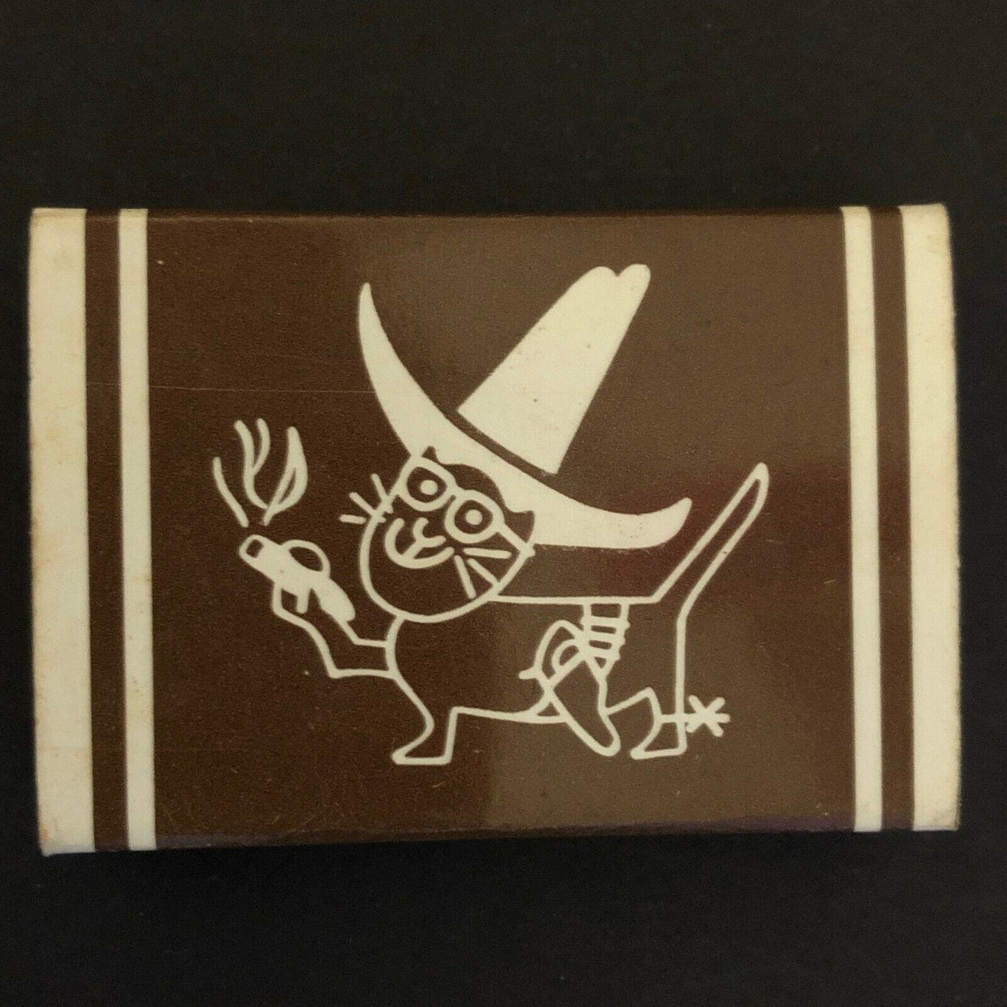 c1970's-80's Wooden Matchboxes / Matchbooks "Cattleman" Restaurant NY, NY