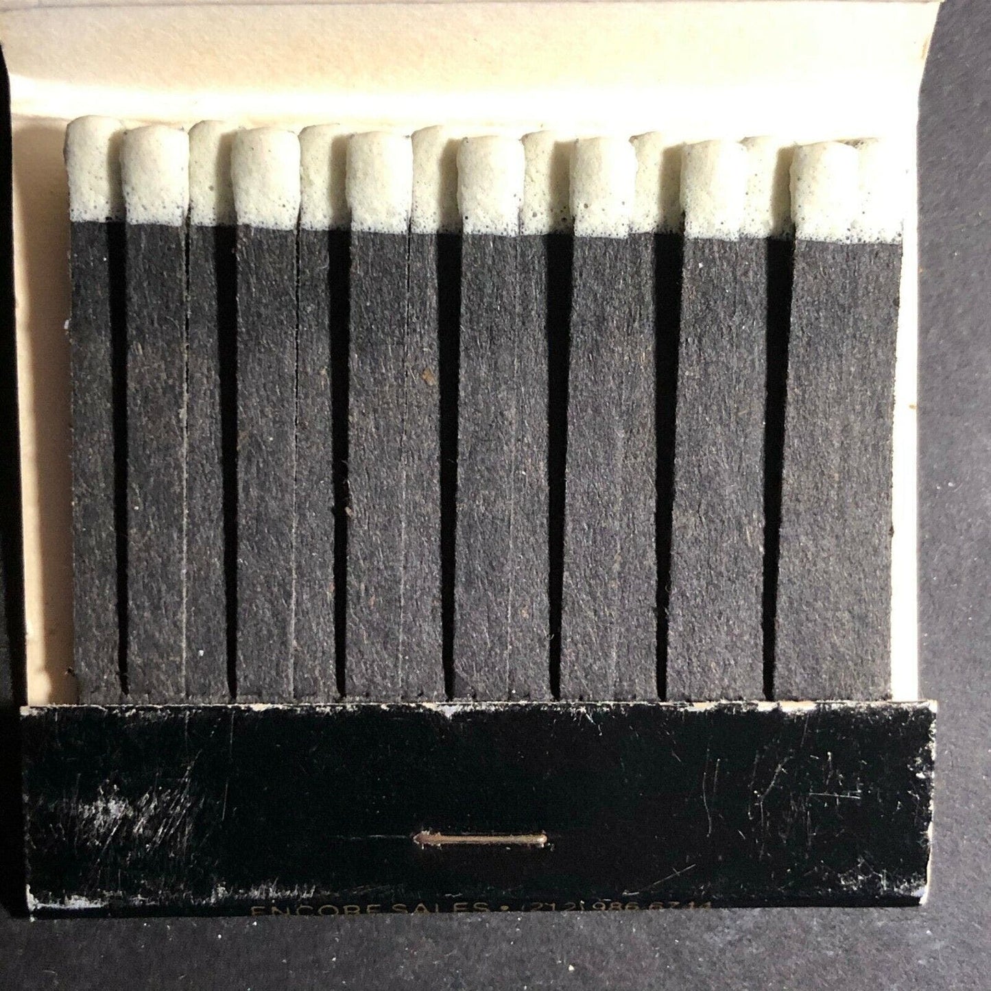 Vintage 1970's-80's Full Matchbook "Cafe Sandalwood"