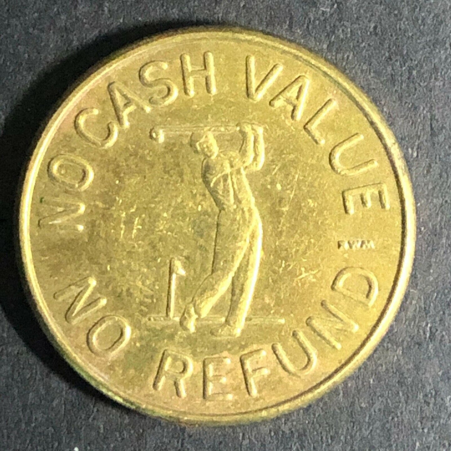 20.30mm Fantasy Golf - Columbus, OH Brass Token - Fauver Collection