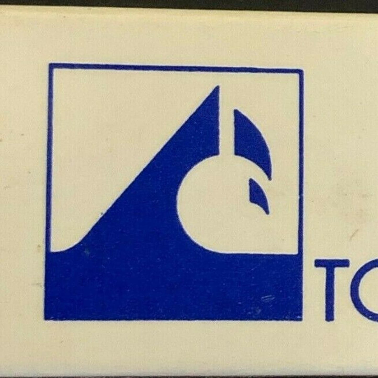 c1970's-80's Wooden Matchbox Matchbook - Tonic Hotel - Paris
