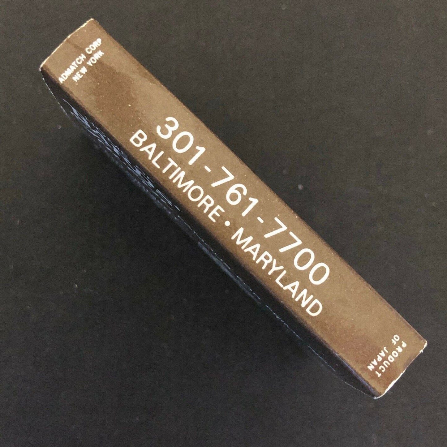 c1970's Wooden Matchbox Matchbook "Friendship International Hotel" Baltimore, MD