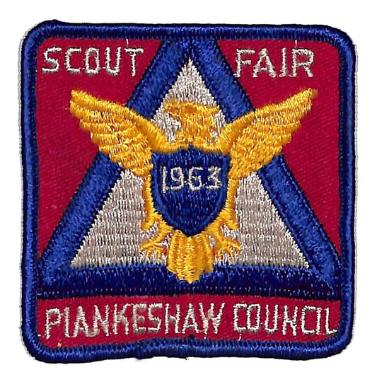 BSA Patch Piankeshaw Council Scout Fair 1963 - Scarce