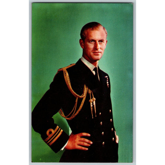 Early 1950's The Duke of Edinburgh K. G. PPC Postcard Unposted