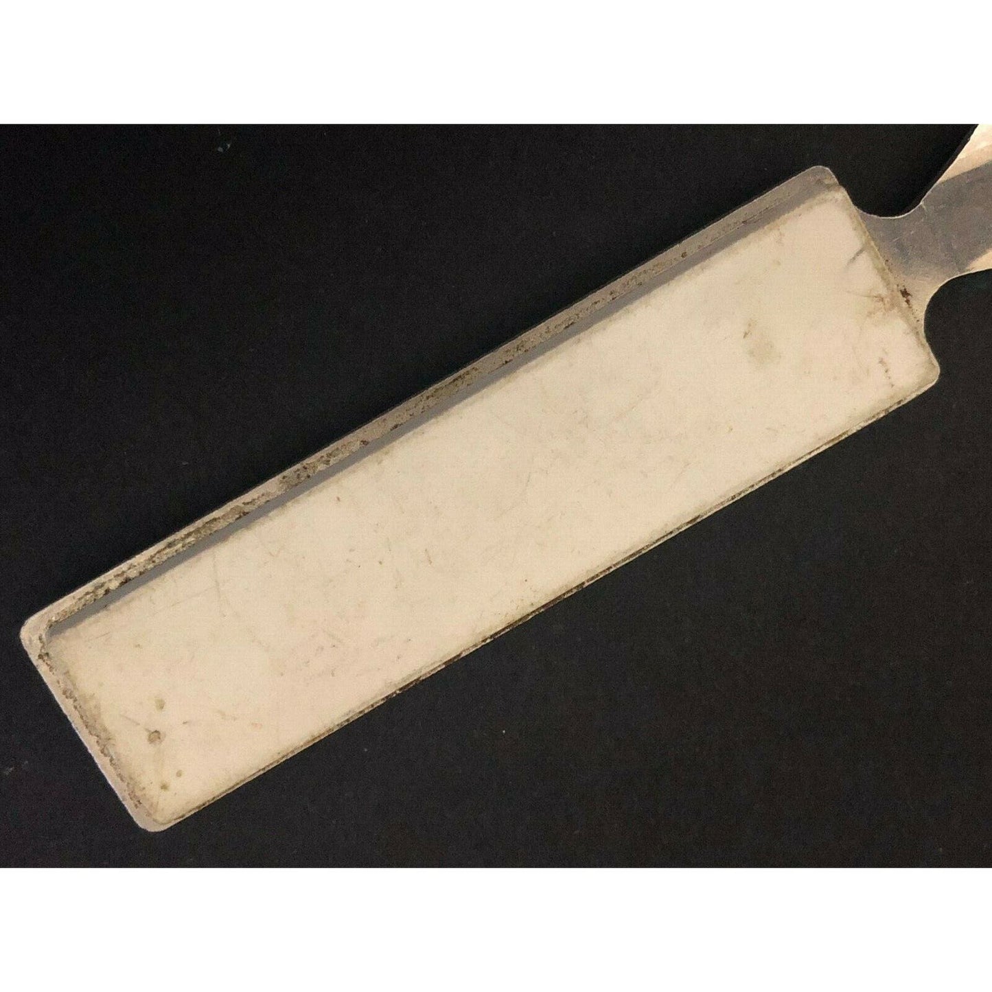 c1970's-80's Vintage 7" Mercantile Bank Metal Plastic Advertising Letter Opener