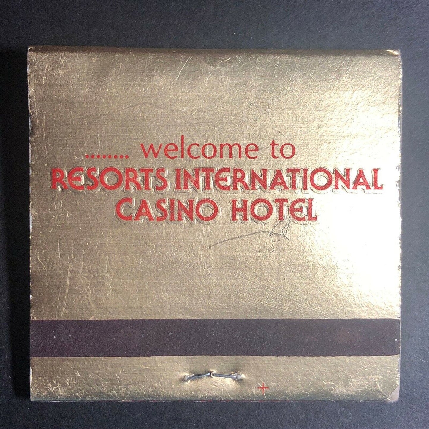 70's-80's Full Matchbook "Resorts International Casino Hotel" Atlantic City, NJ