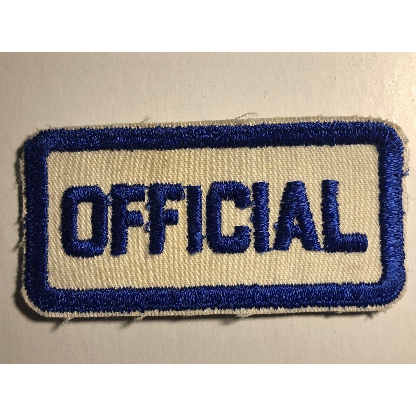 "Official" Vintage Embroidered Patch c1960's-70's VGC (Racing Related)