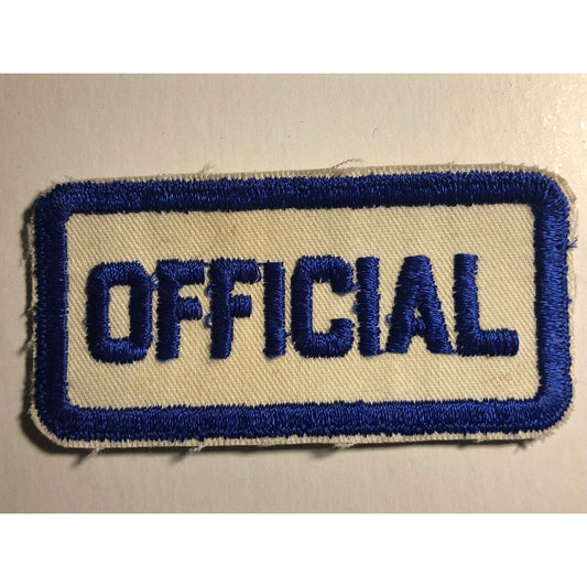 "Official" Vintage Embroidered Patch c1960's-70's VGC (Racing Related)
