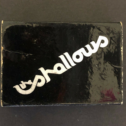 c1980 's Vintage Wooden Matchbox Matchbook "The Shallows" Ft. Myers, FLA