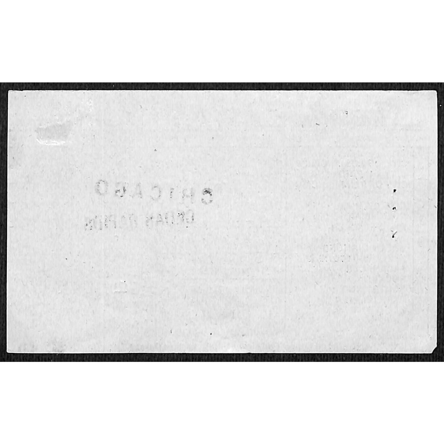1953 Chicago and North Western Line Streamliner Coach Reservation Cedar Rapids