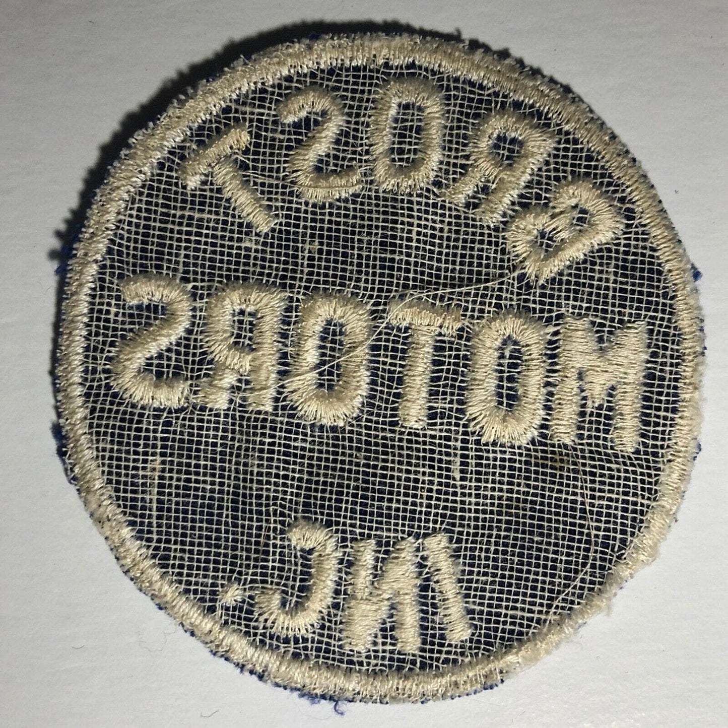 Brost Motors (Chevrolet) Depew / Lancaster, NY Vintage Embr. Patch -c1940's-50's