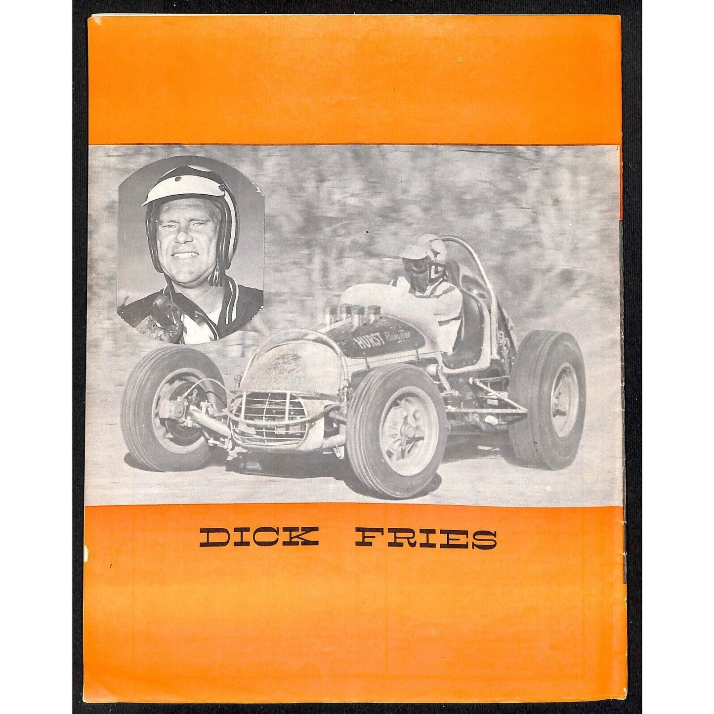 Scarce July 20 1966 Sprint Car Auto Racing CRA Program Ascot Gardena, CA 16pp.