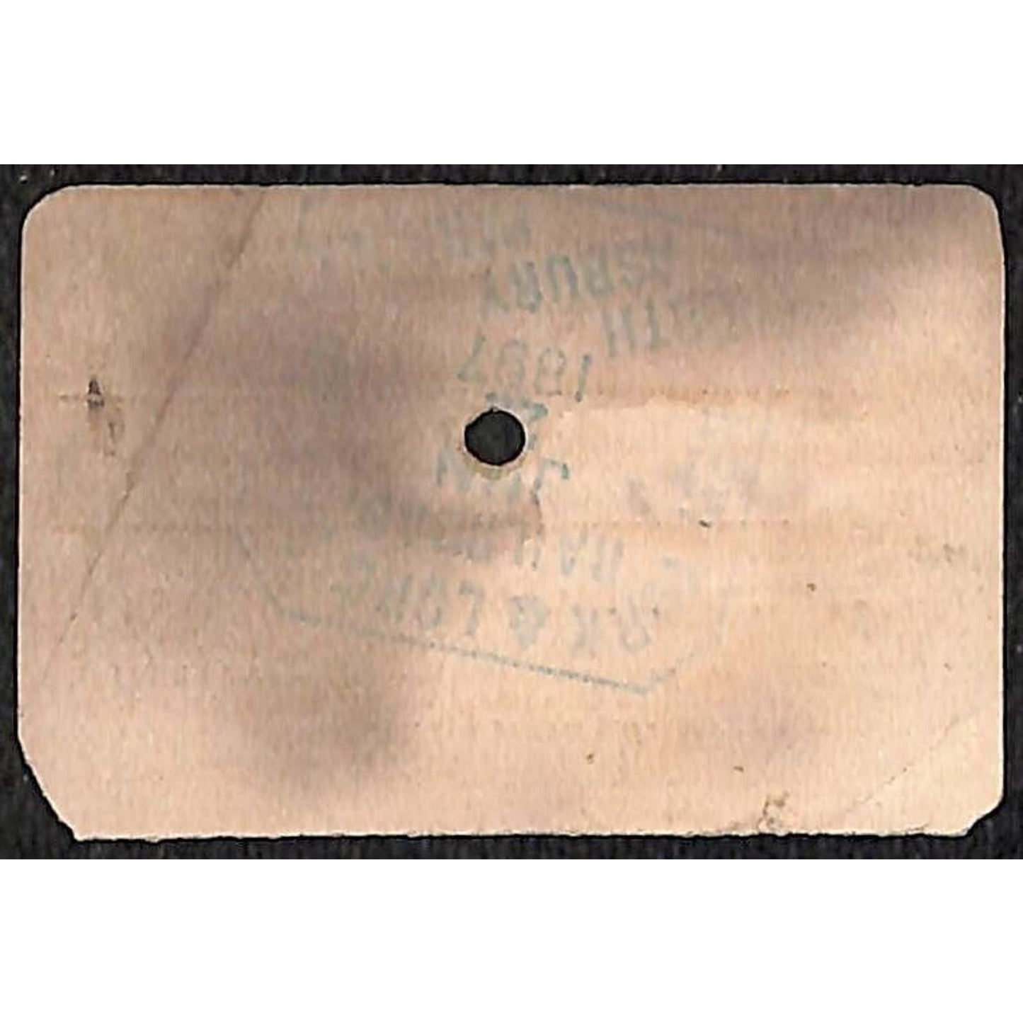 Lackawanna & Western Railroad 1897 Ticket North Asbury Park / Scranton #239