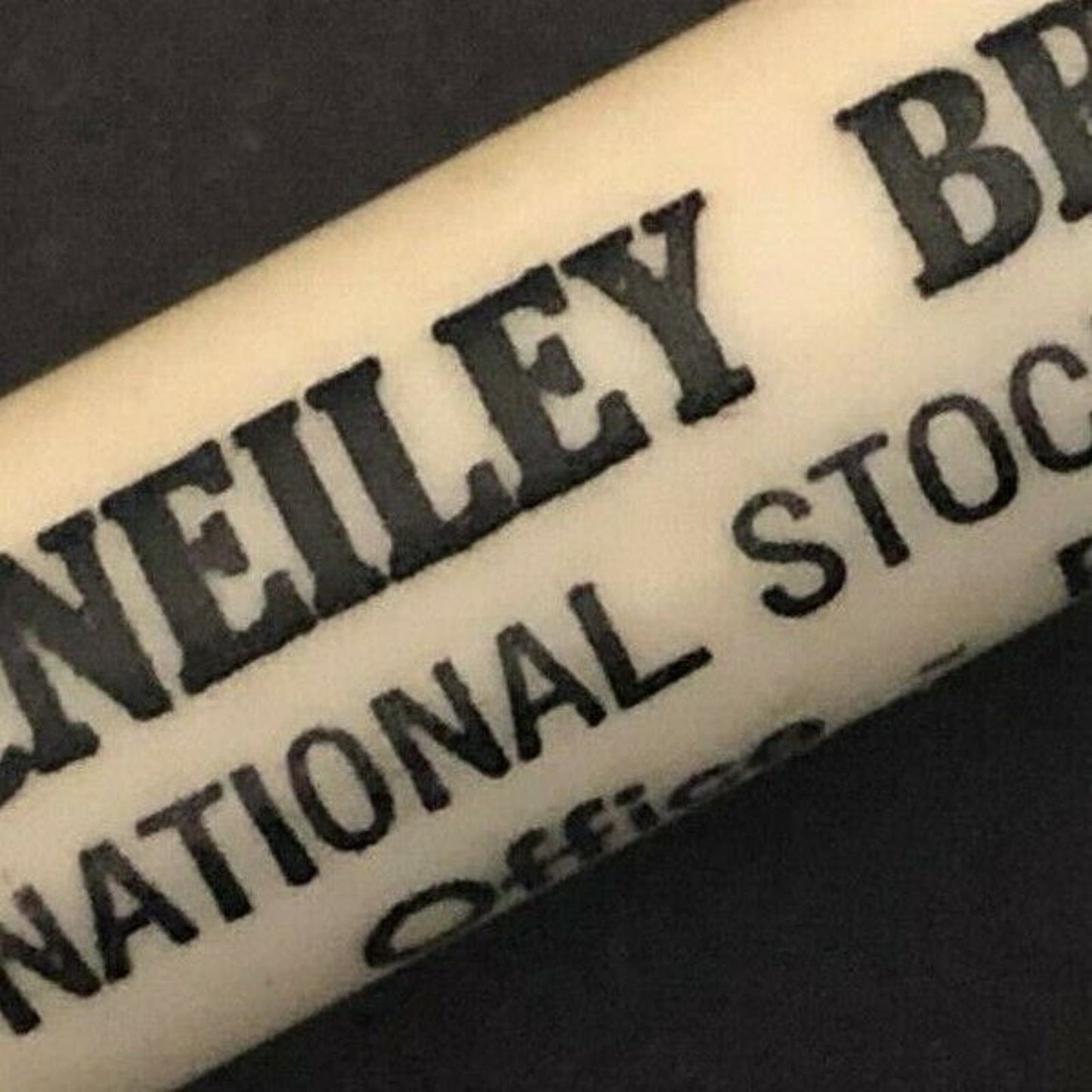 c1940's "McNeiley Brothers National Stock Yards, IL" Advertising Bullet Pencil