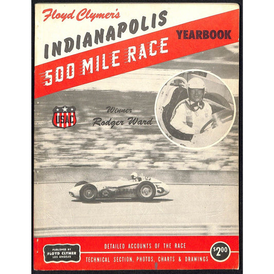 1959 Indy 500 Floyd Clymer's Indianapolis Yearbook IMS 136pp - VGC
