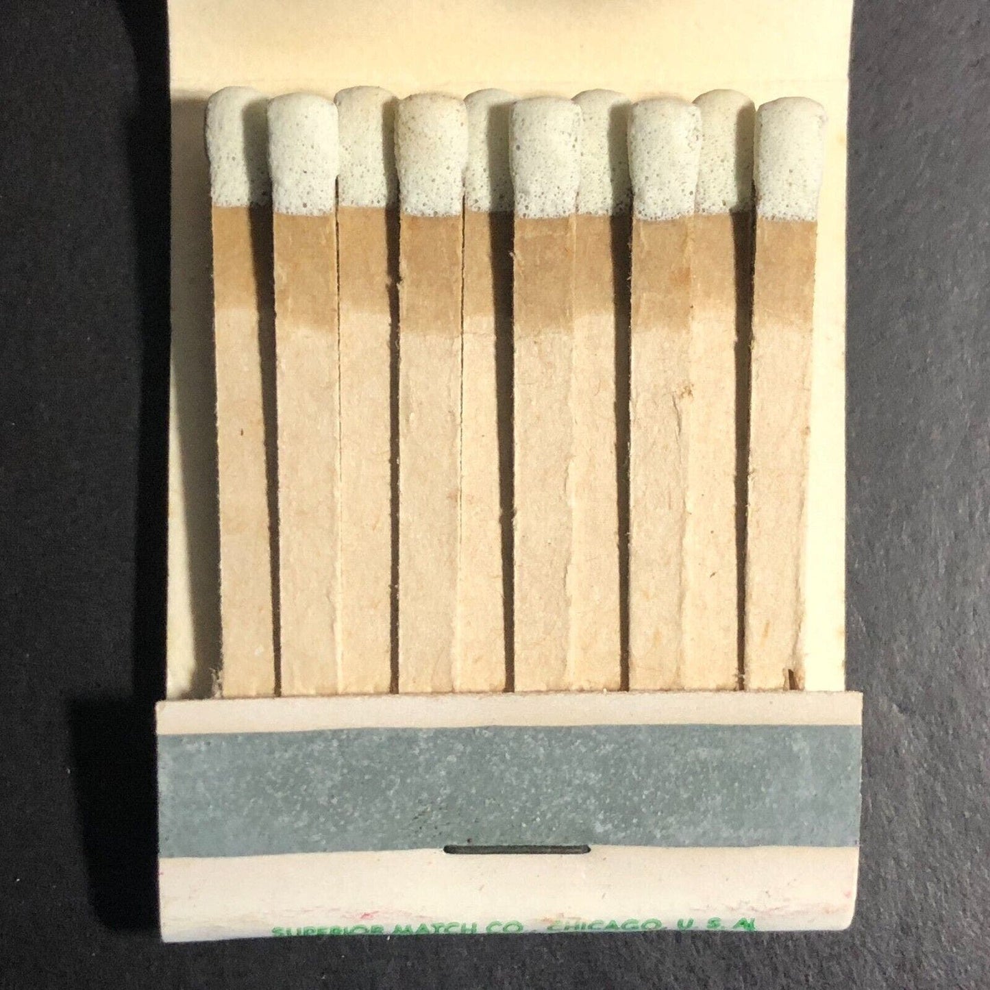 McPhee Funeral Homes Chicago 7133 South Western Full Matchbook c1968-73 Scarce