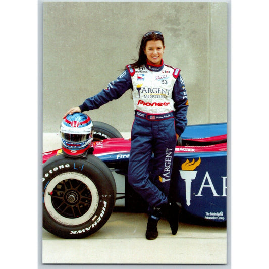 c2005 Indy 500 - Danica Patrick - Motor Speedway NOS 4" x 5 3/4" Postcard