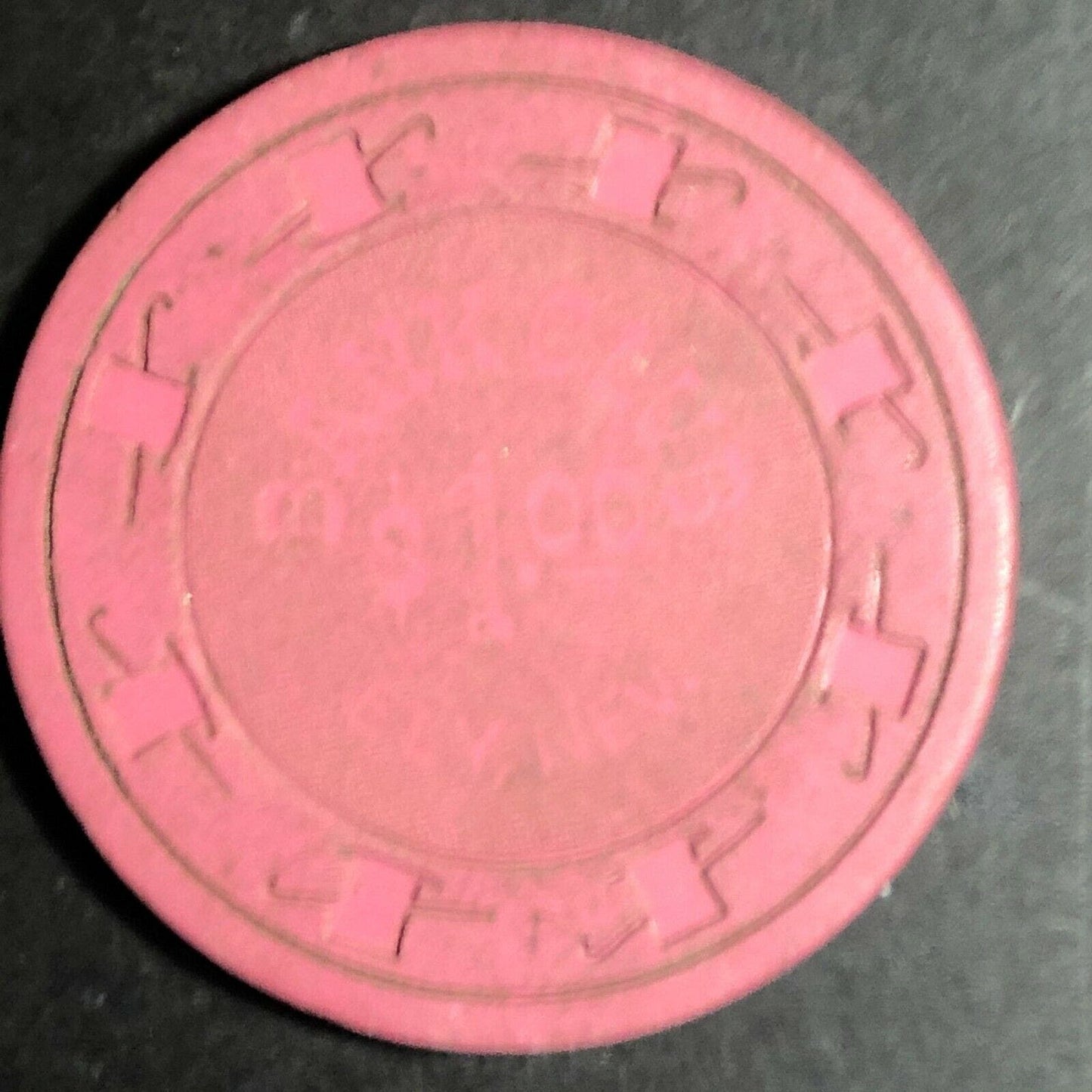 Vintage Clay Casino $1 Chip - Bank Club - Ely, NV