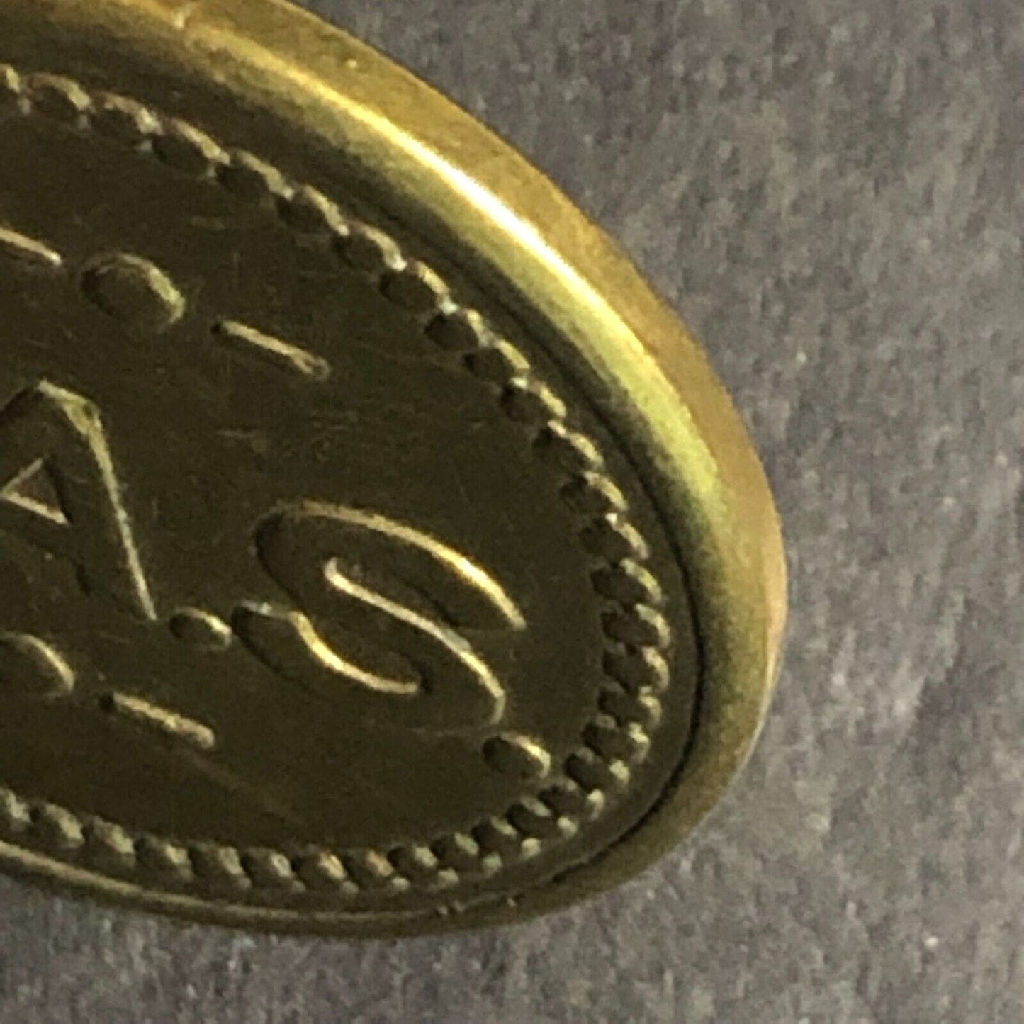 E.A.S. (Eatonville, WA - Edward A. Skennis) Brass G/F 5c In Trade Token 21mm
