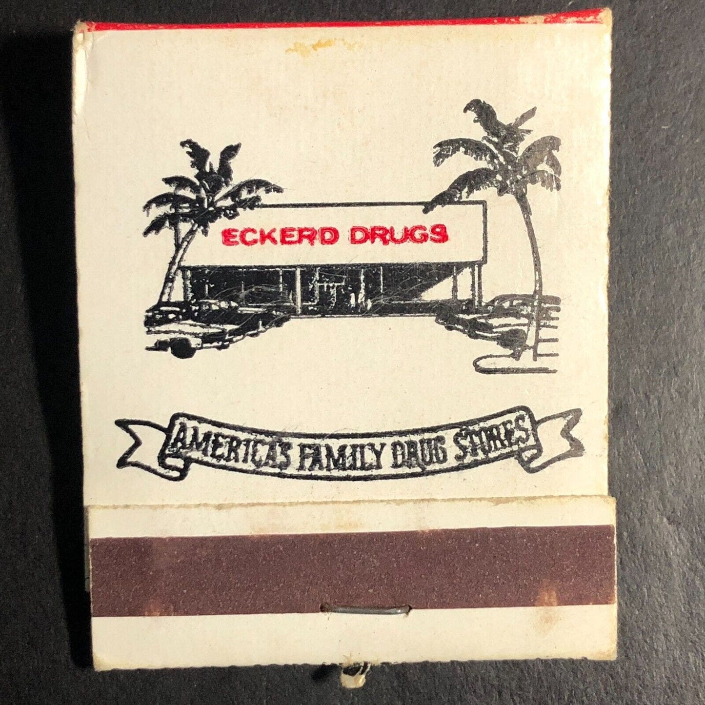 Eckerd Drug Stores "America's Family" Full Matchbook c1960 Scarce