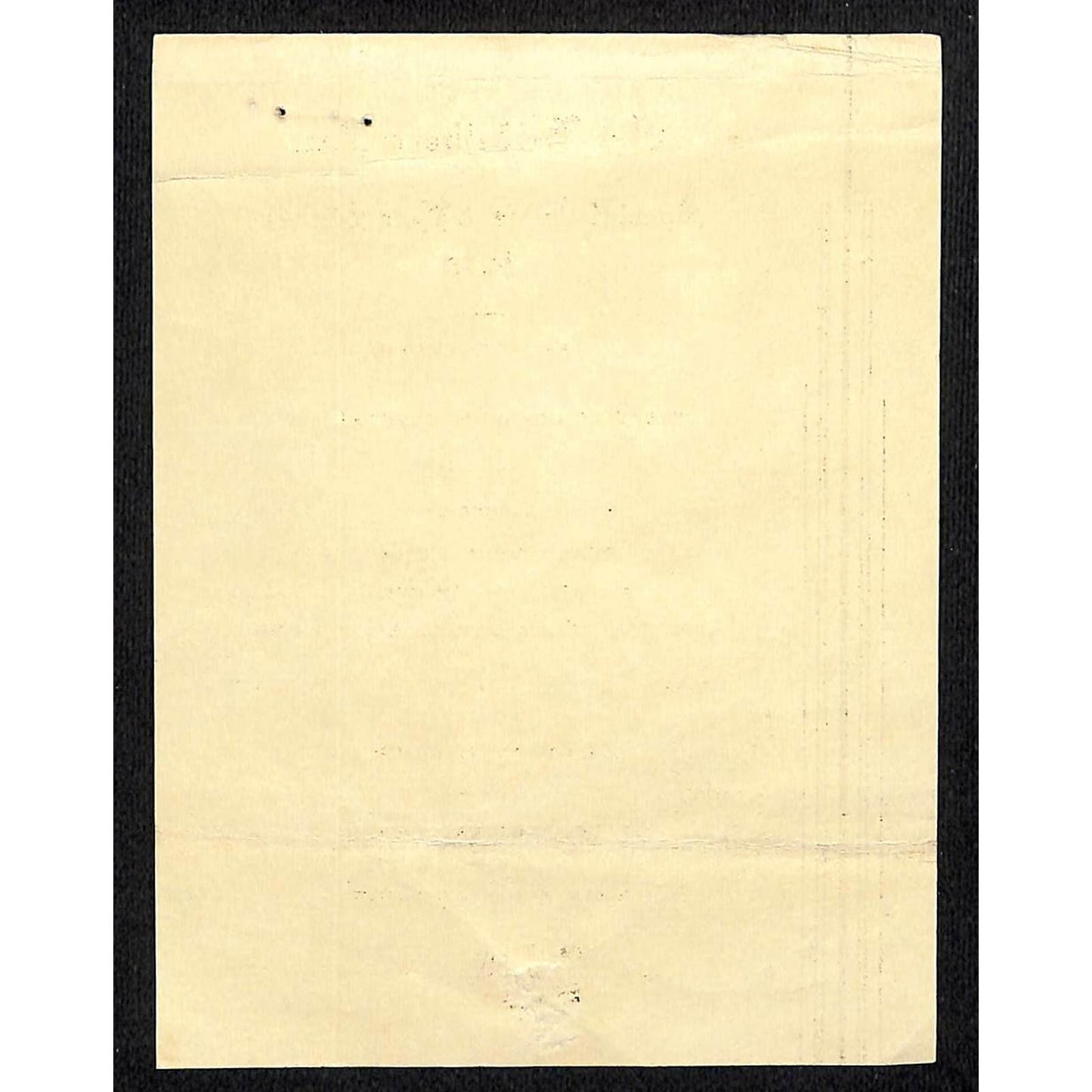 1933 Old Heidelberg Inn Restaurant Special Table d'hote Dinner Menu Card
