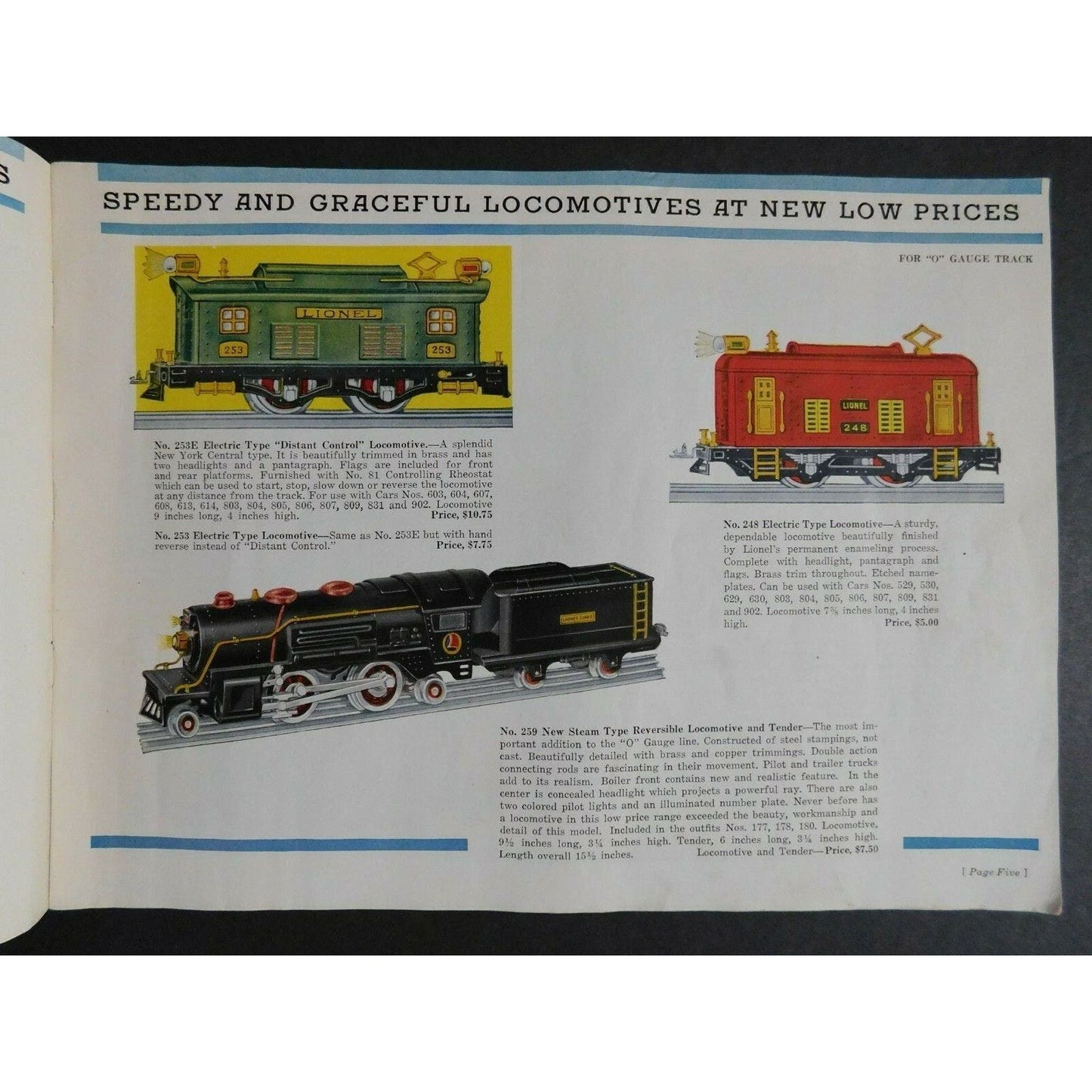 Scarce Original 1932 Lionel Electric Trains Catalog 50 pg. VGC Gary Nelson Coll.