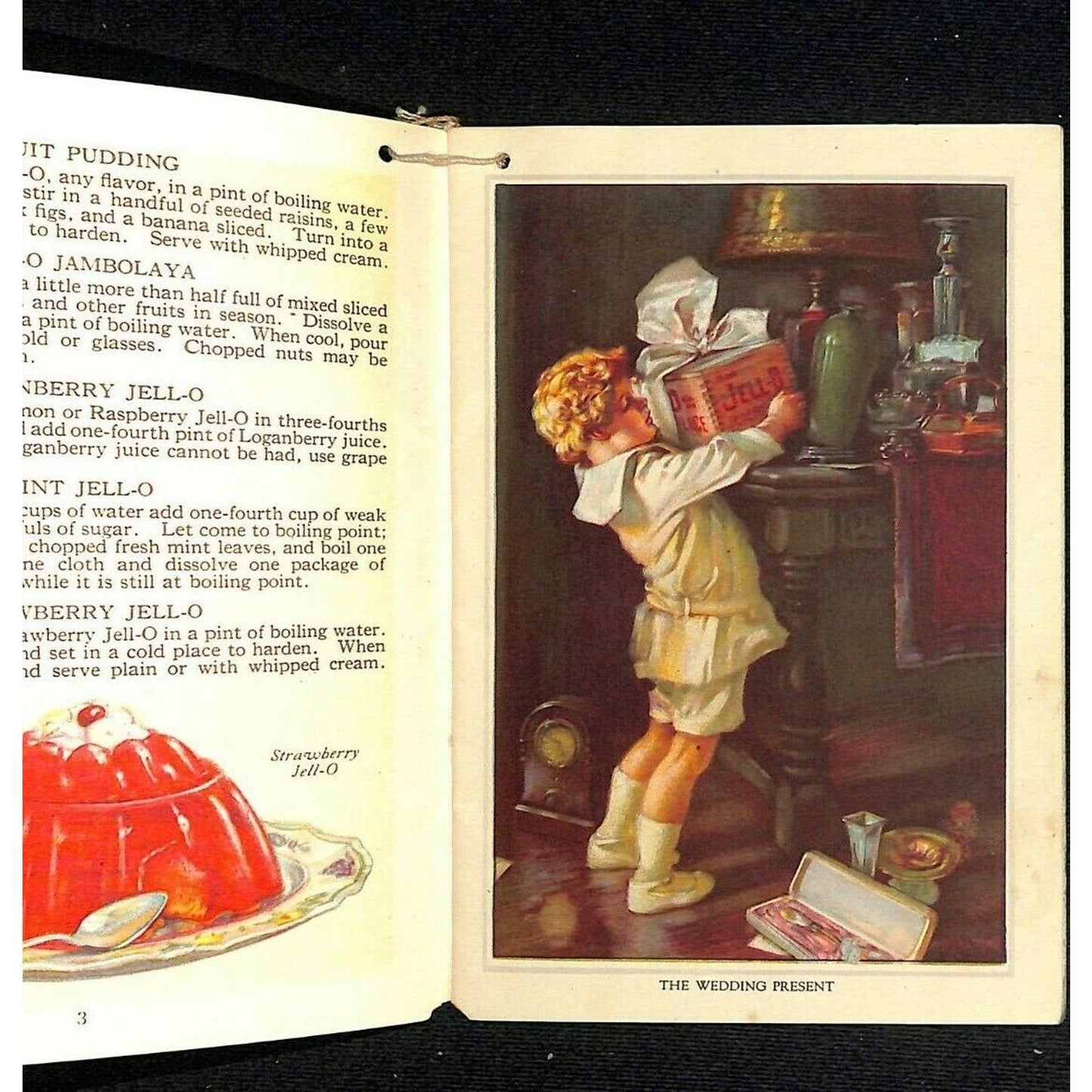 1924 Jell-O Dessert Recipe Booklet 18pp.
