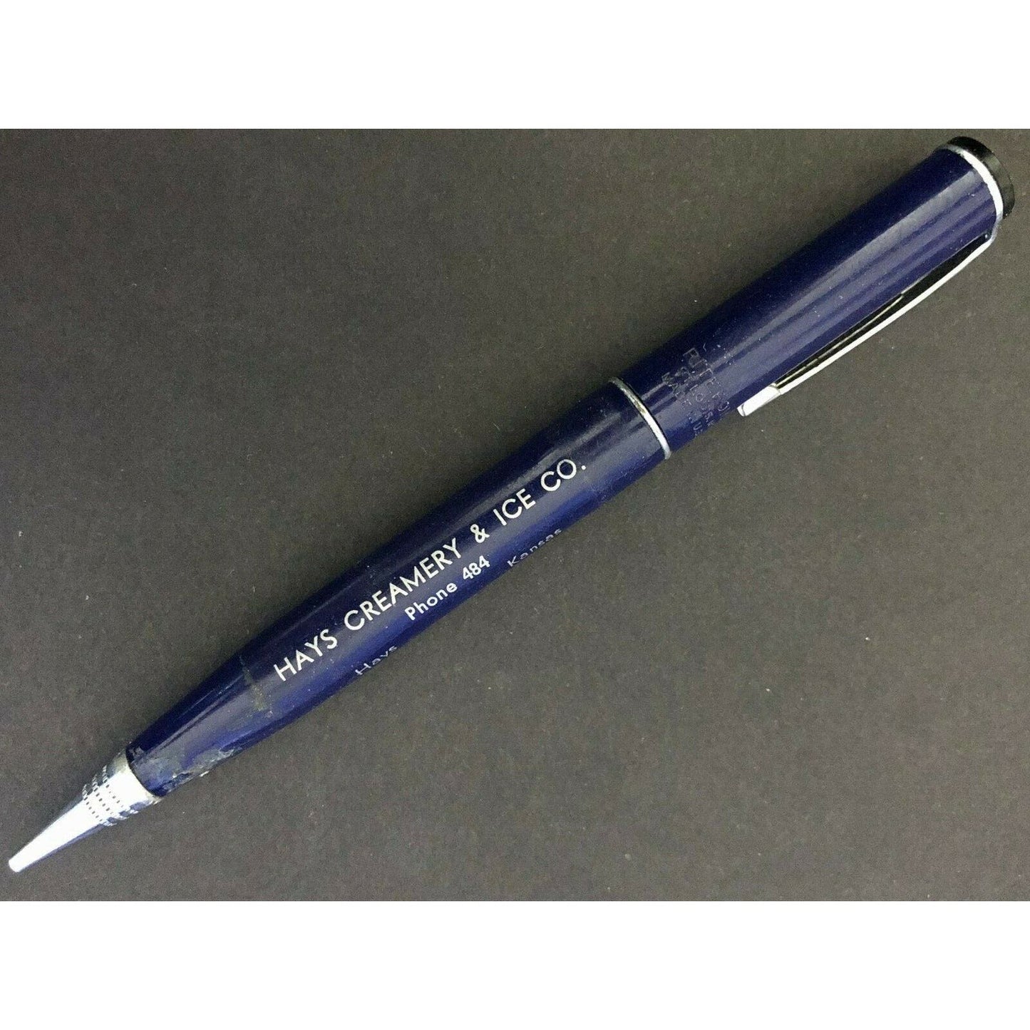 c1940's-50's "Hays Creamery & Ice" Hays, KS Mechanical Advertising Pencil