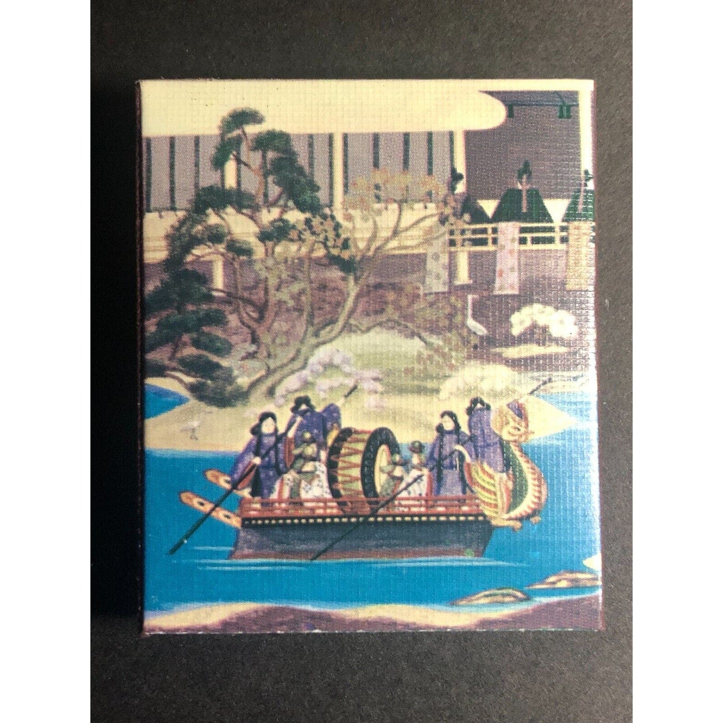 Japanese Outdoor Scene Art c1960's AKCO Co. Matchboxes / Matchbook NOS VGC #6