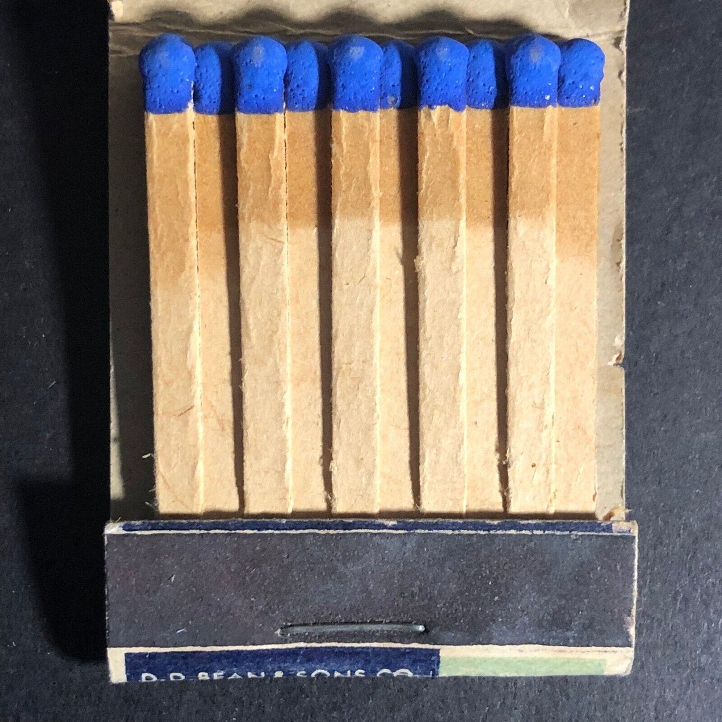 F & F Cough Lozenges Full 20-Strike Matchbook c1940's VGC Scarce Walgreens