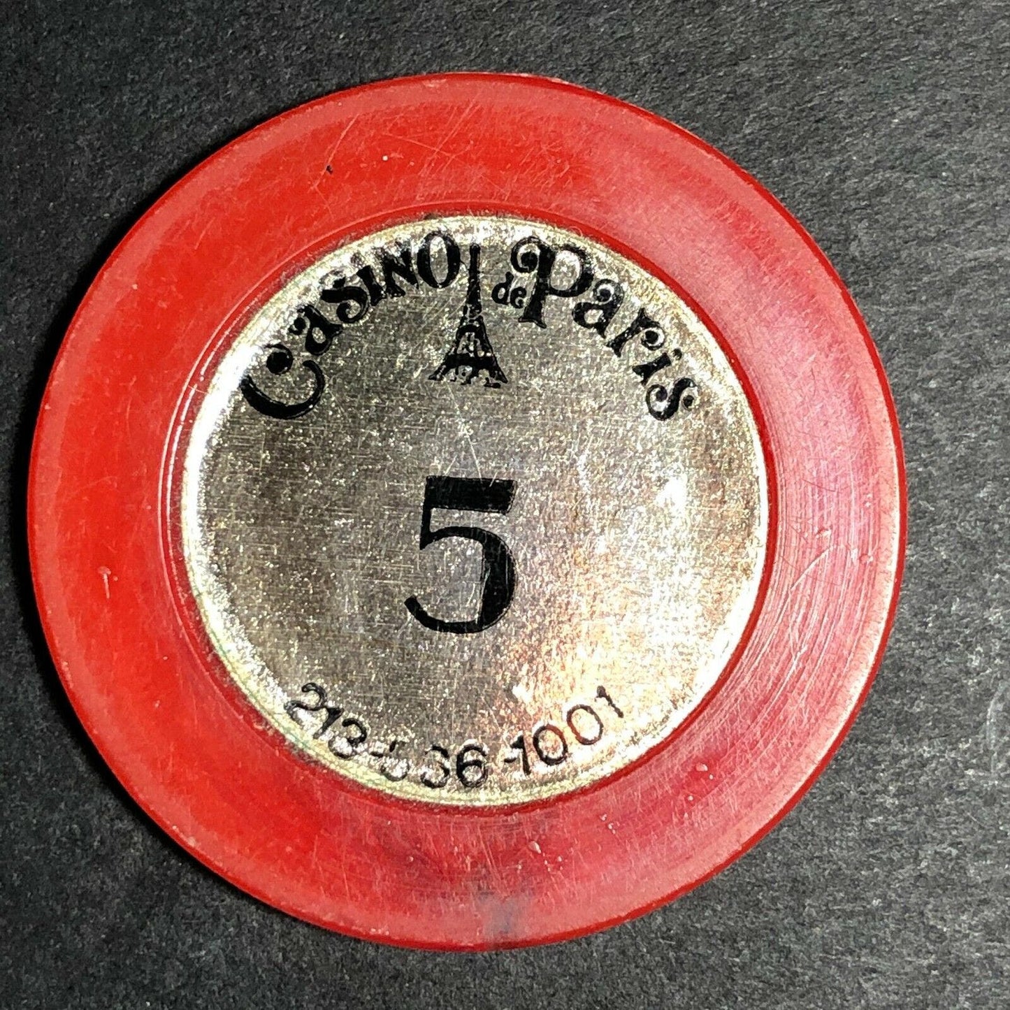 Vintage Casino $1 Chip - Casino de Paris