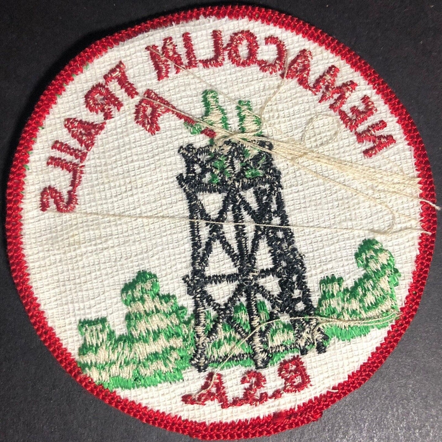 BSA Nemacolin Trails - Vintage Embroidered Patch - Scarce c1960's-70's