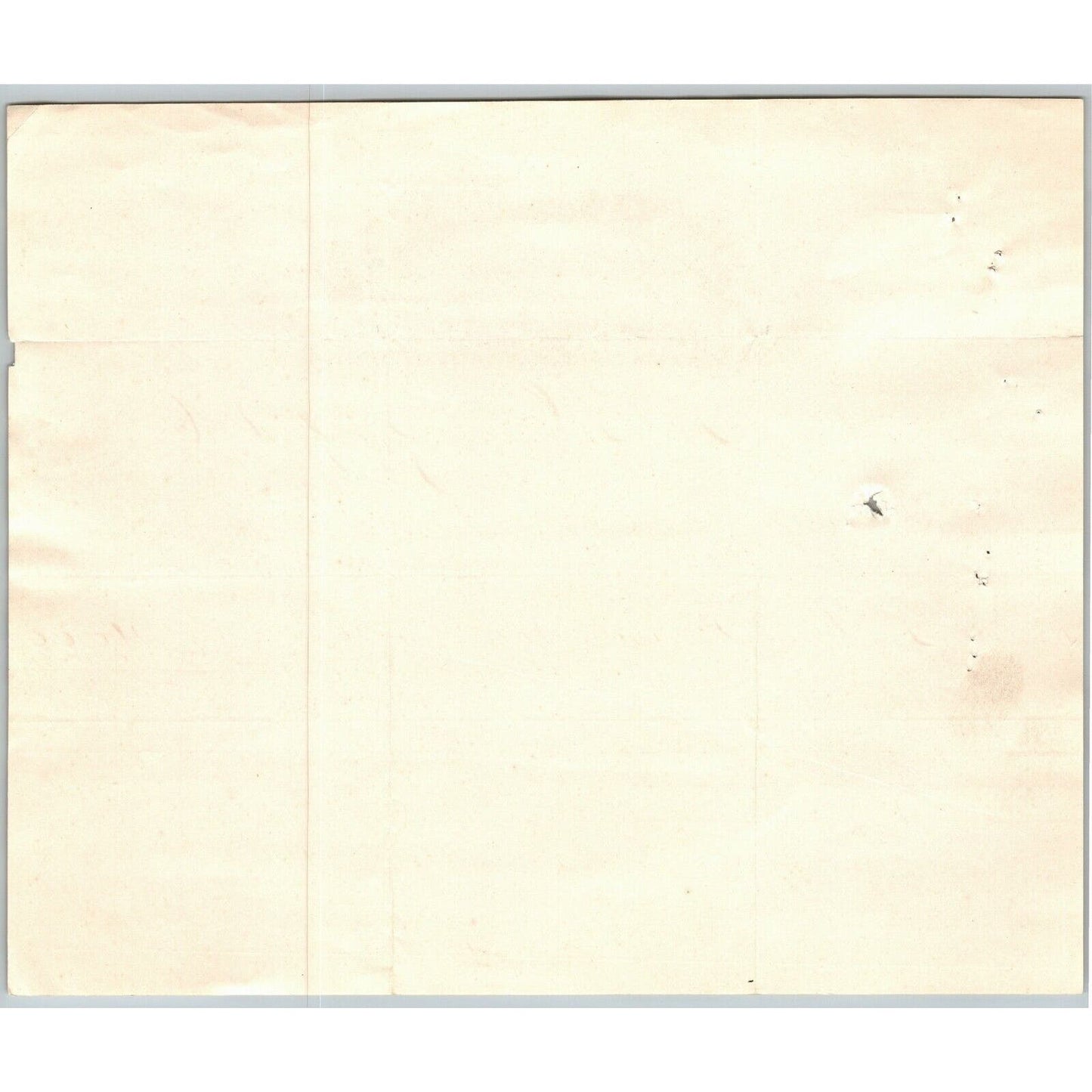 1887 "Benedict & Burnham Mfg. Co" Silver Billhead Letterhead Waterbury - CONN