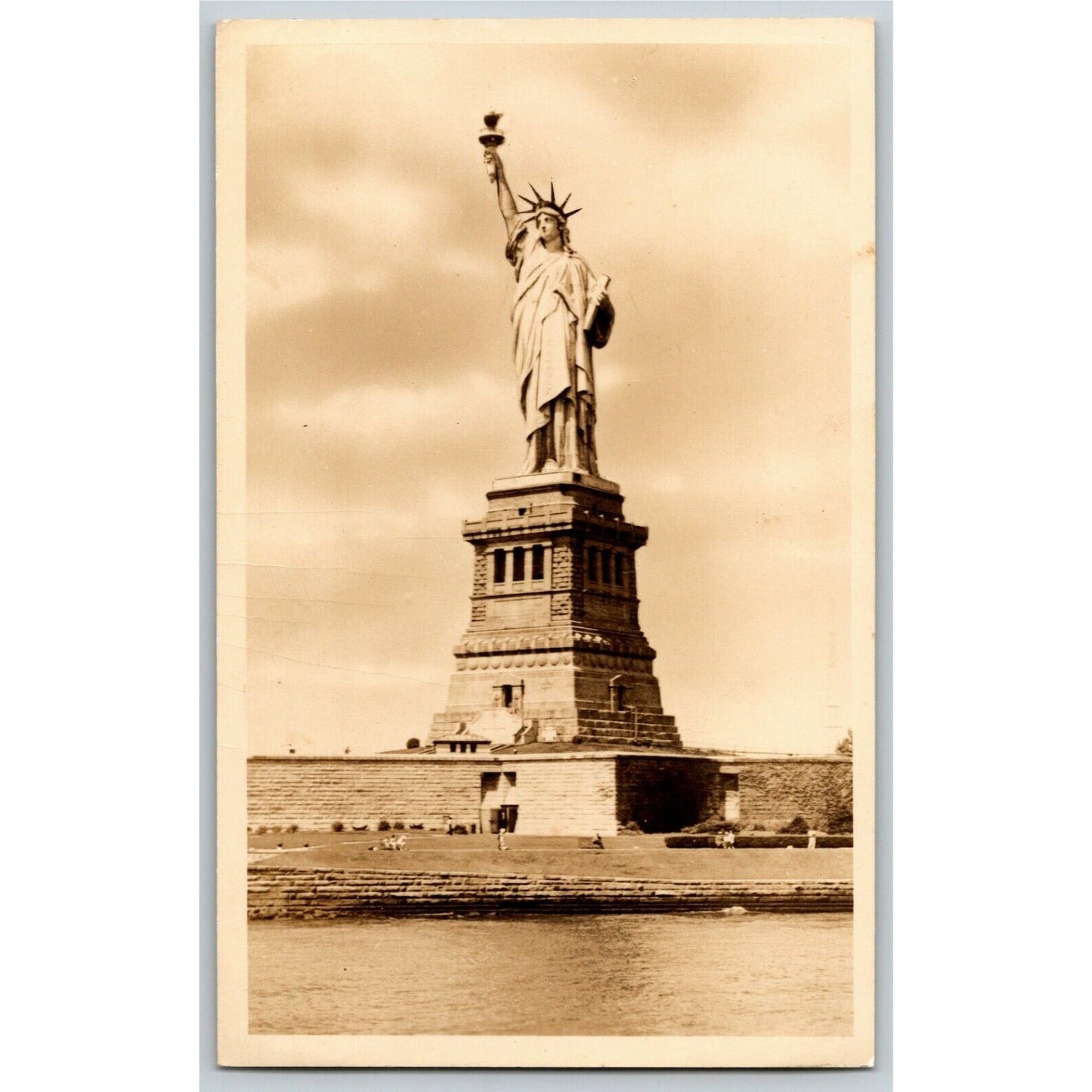 Vintage RPPC Postcard "Statue Of Liberty"