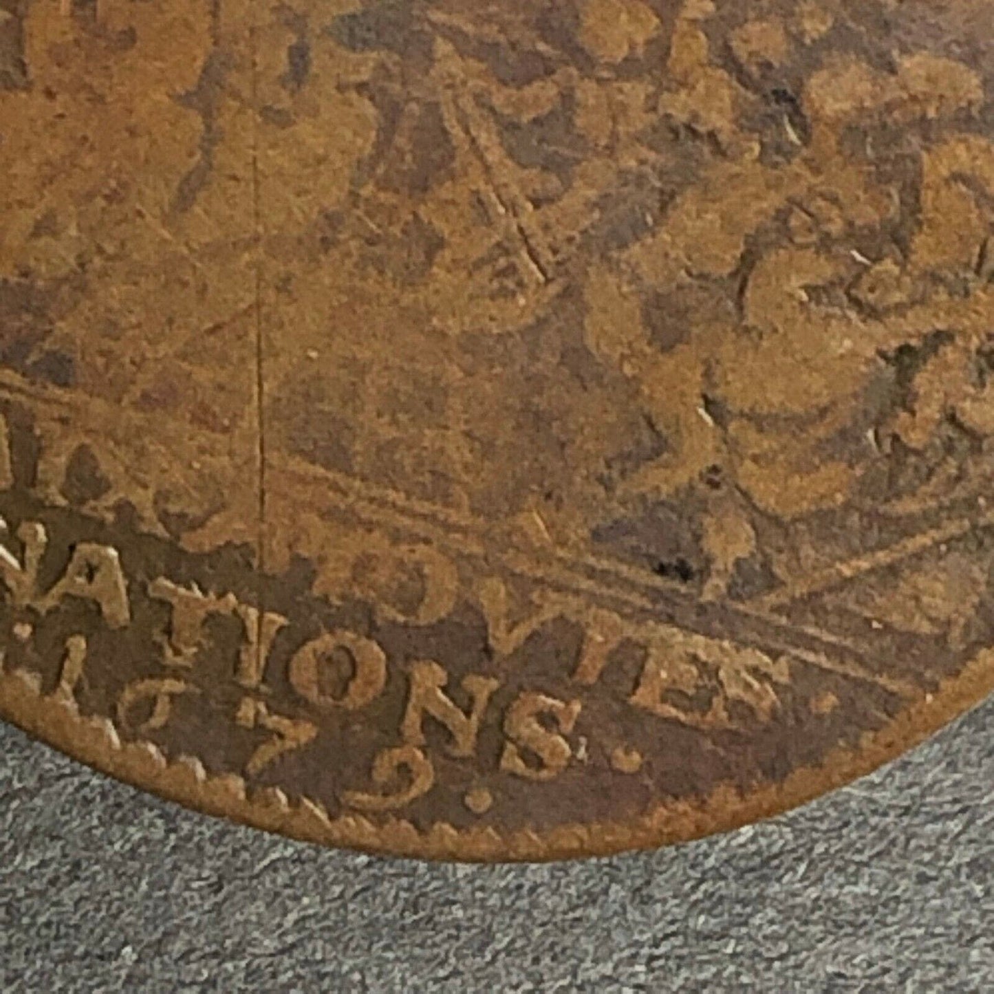 24.75mm Louis XIV Counter - Ben Fauver Coll.