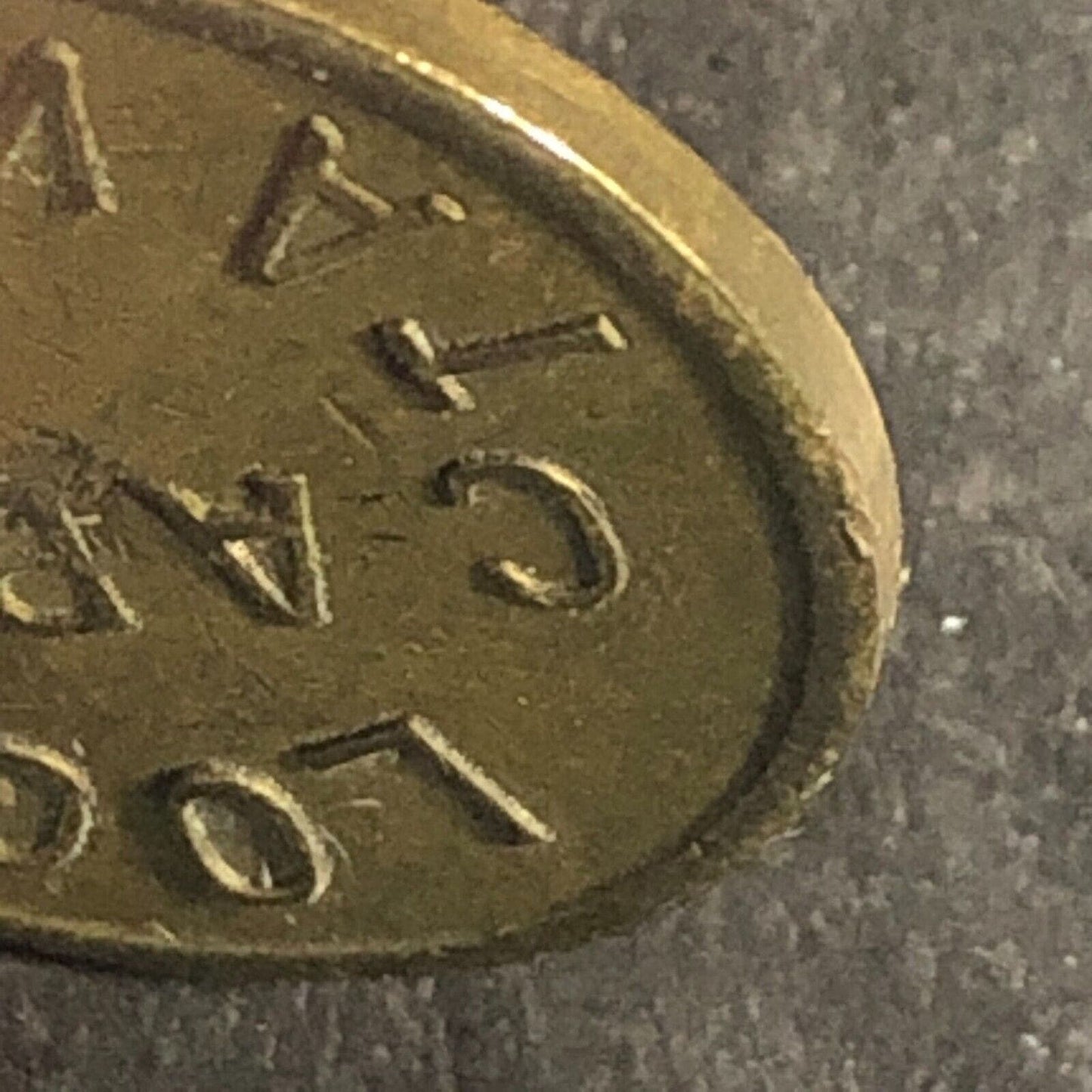 Log Cabin Tavern (Red Lake Falls, MN) G/F 5¢ In Trade Token 21mm
