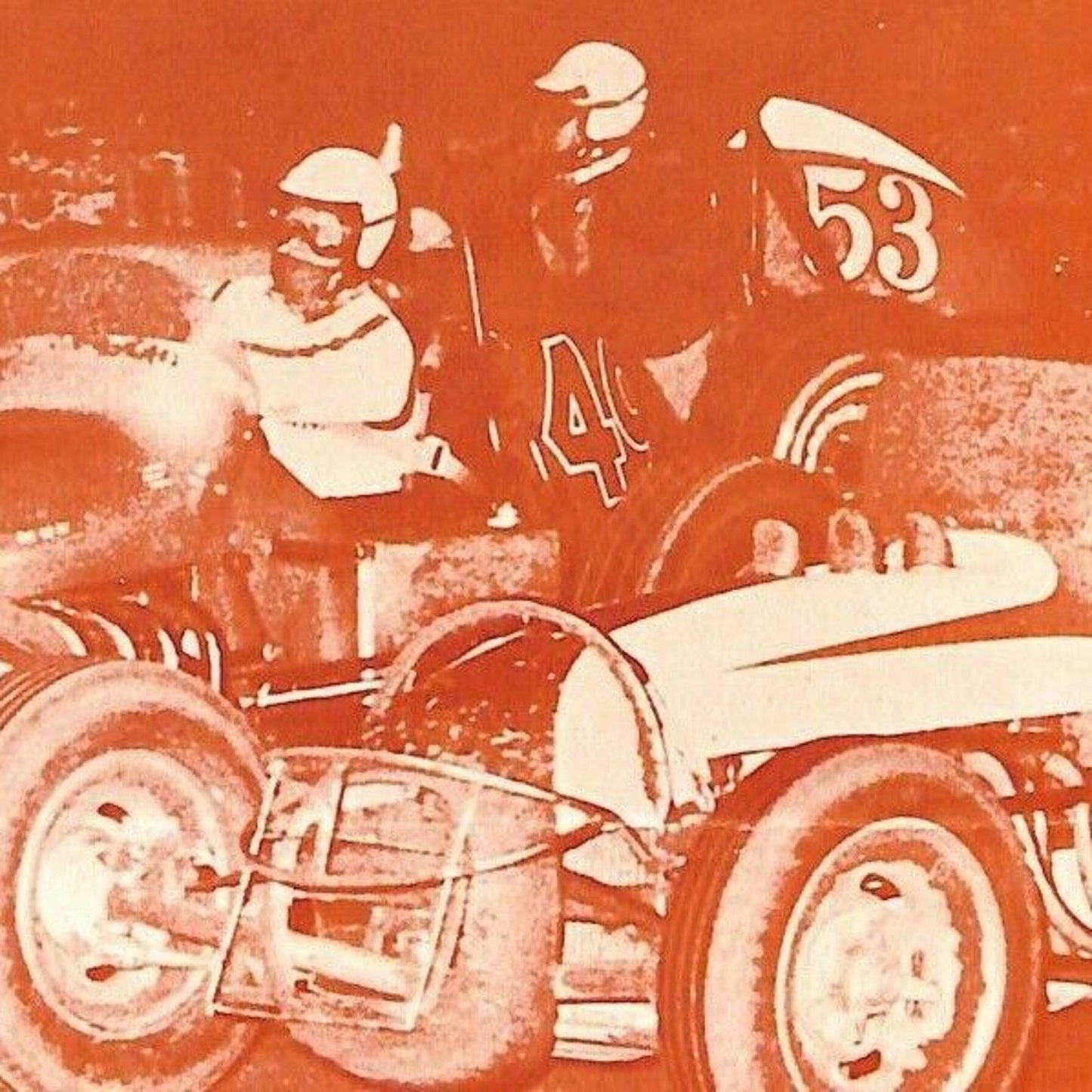 Scarce June 24 1964 CRA Racing Ascot Gardena Big Car Program 12pp.