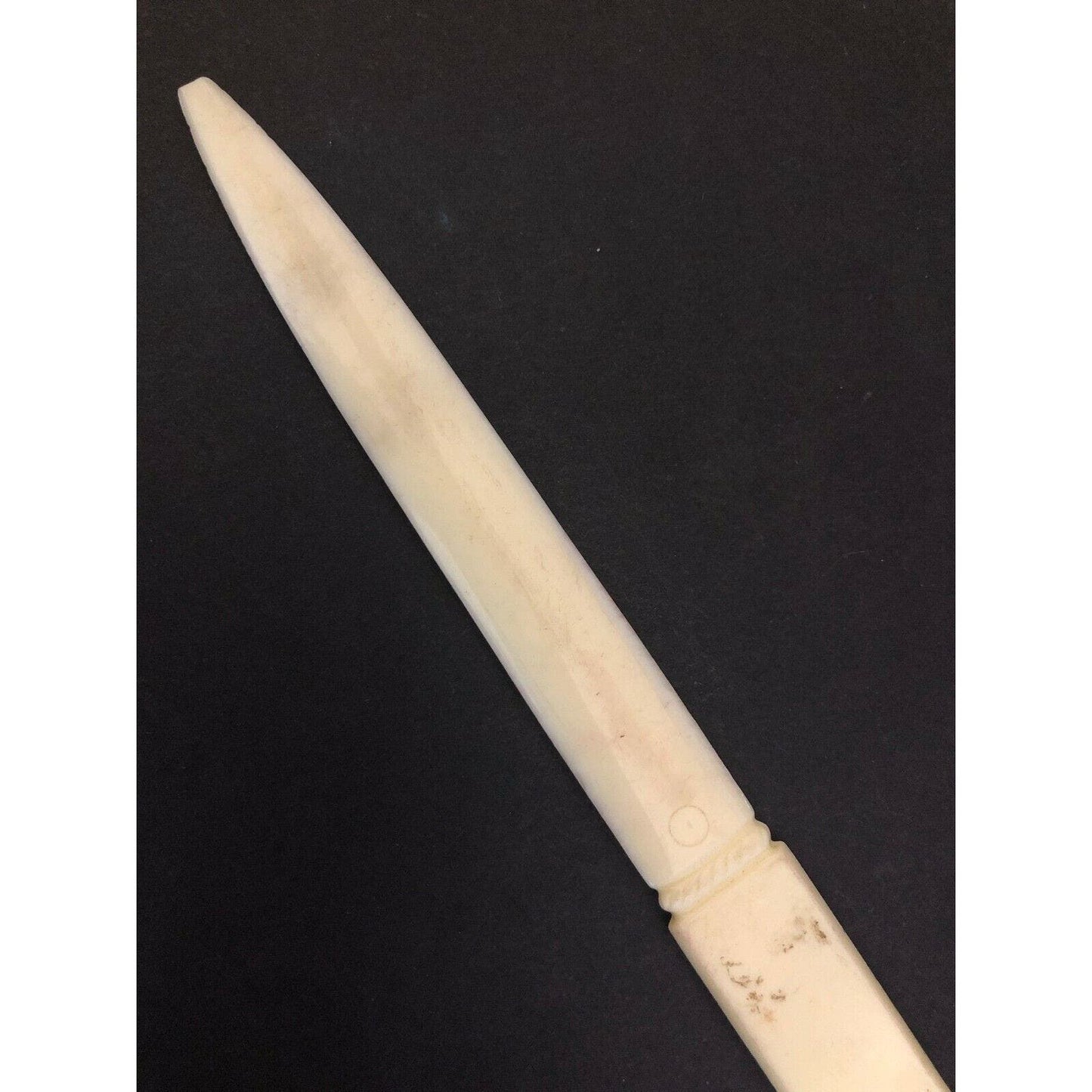 c1920's-30's 7.25" Masaki Barber Shop Hawaii ? Celluloid Adv. Letter Opener