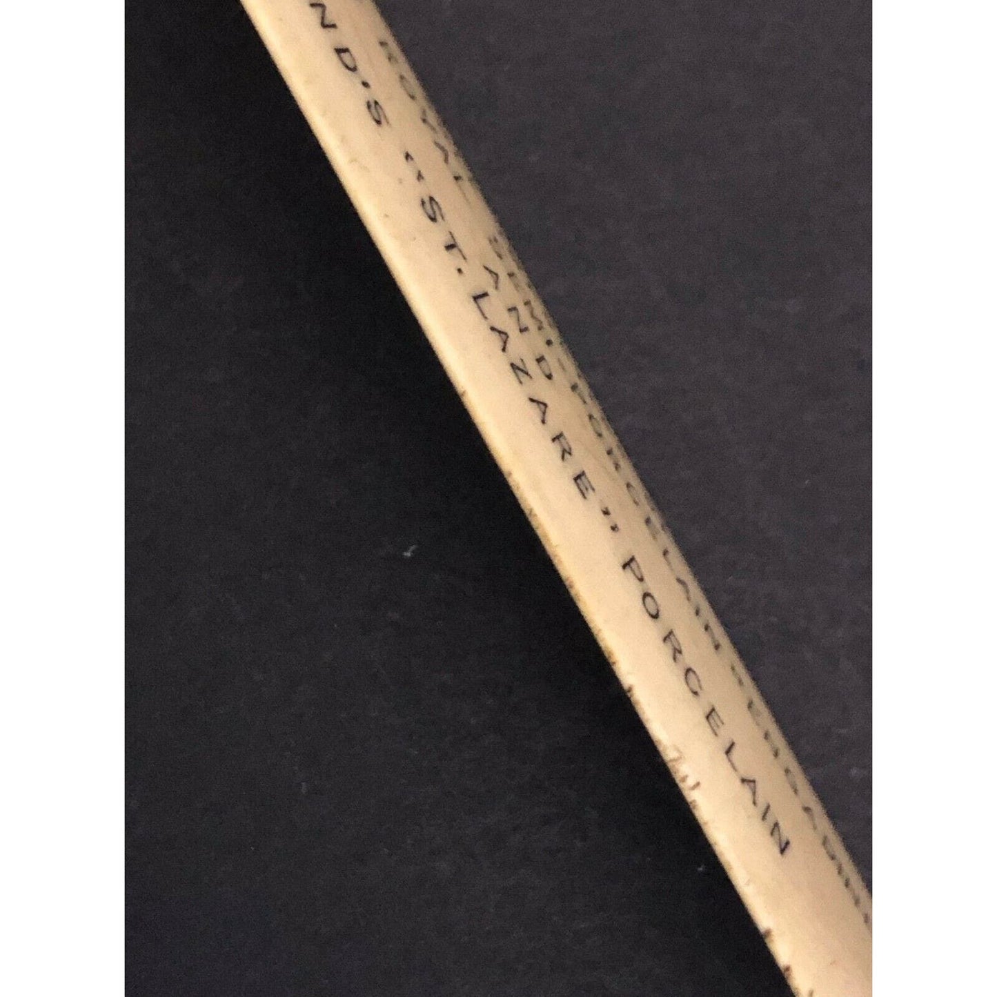 c1895-1905 7.25" Mc Duffee & Stratton Co Boston Adv. Celluloid Letter Opener
