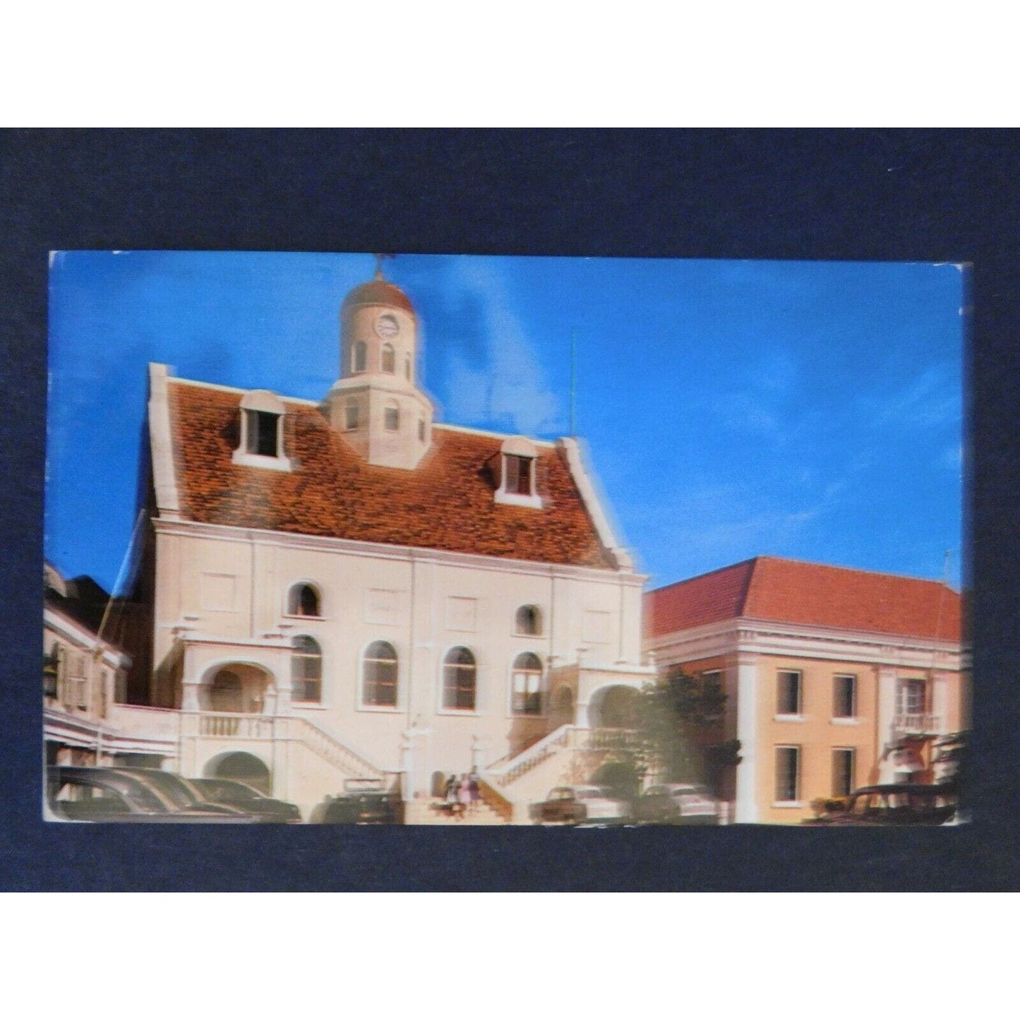 Vintage Postcard - Fort - Church Curacao, N. A. c1962