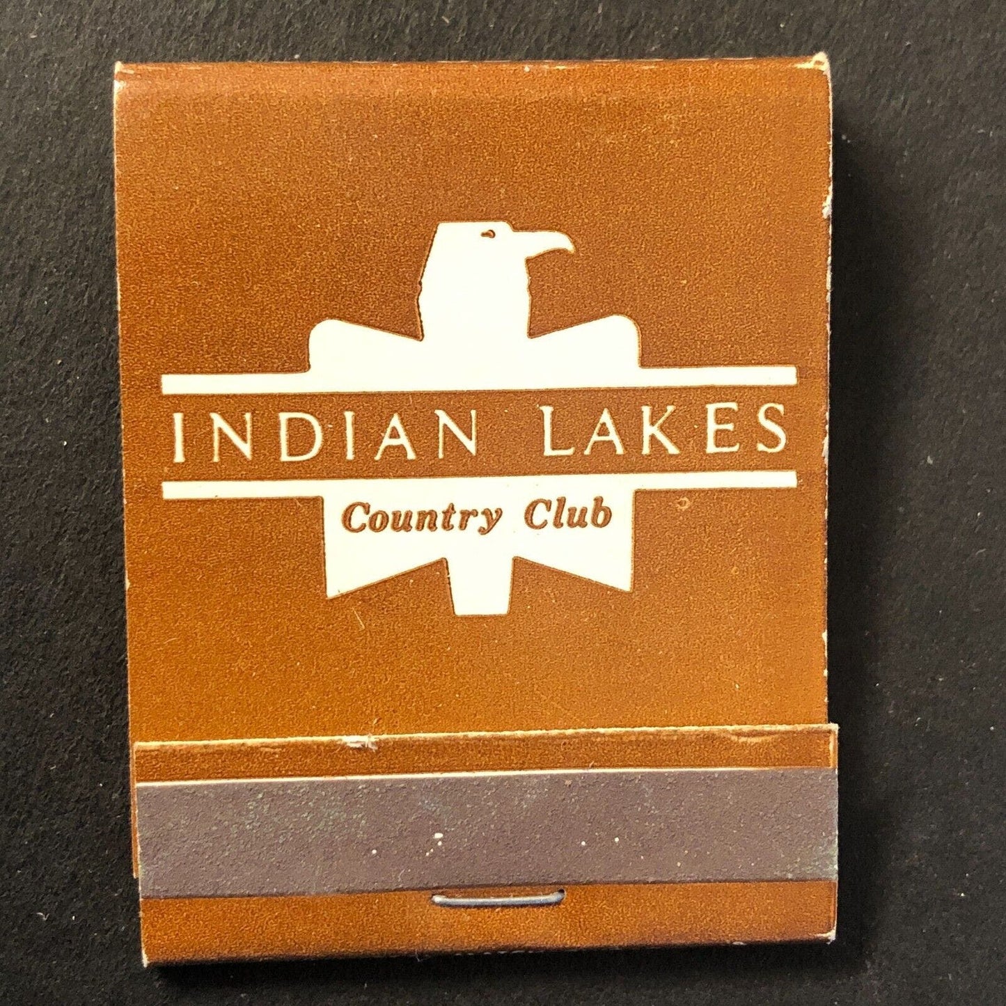 Indian Lakes Country Club Bloomingdale, IL Vintage Full Matchbook c1960's Scarce