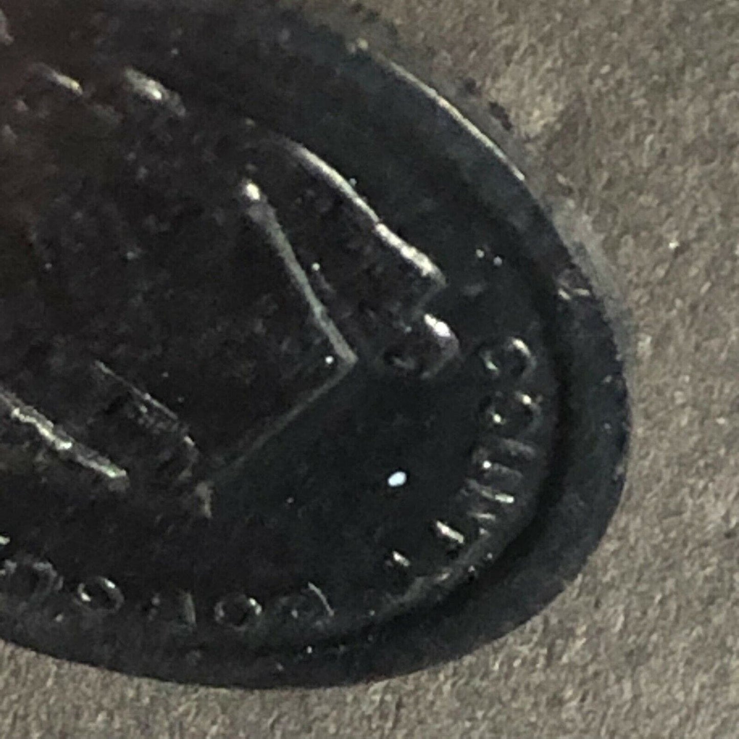 Darlington Transport Transit England Plastic Token Black 1/2D 22mm c50's-60's