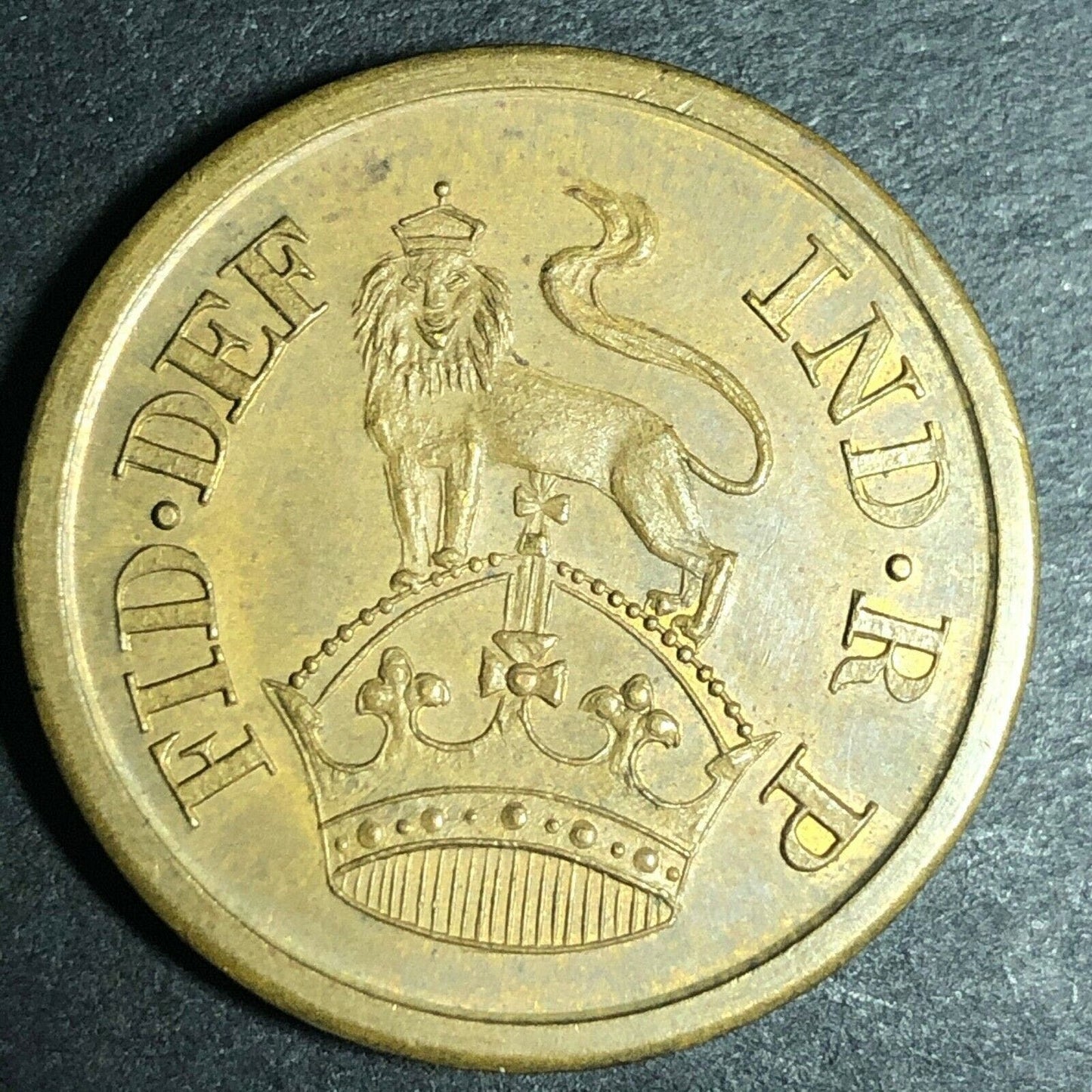 25.95mm Gold Plated $10 Sized John Paul Jones Gaming Counter / Token - Fauver