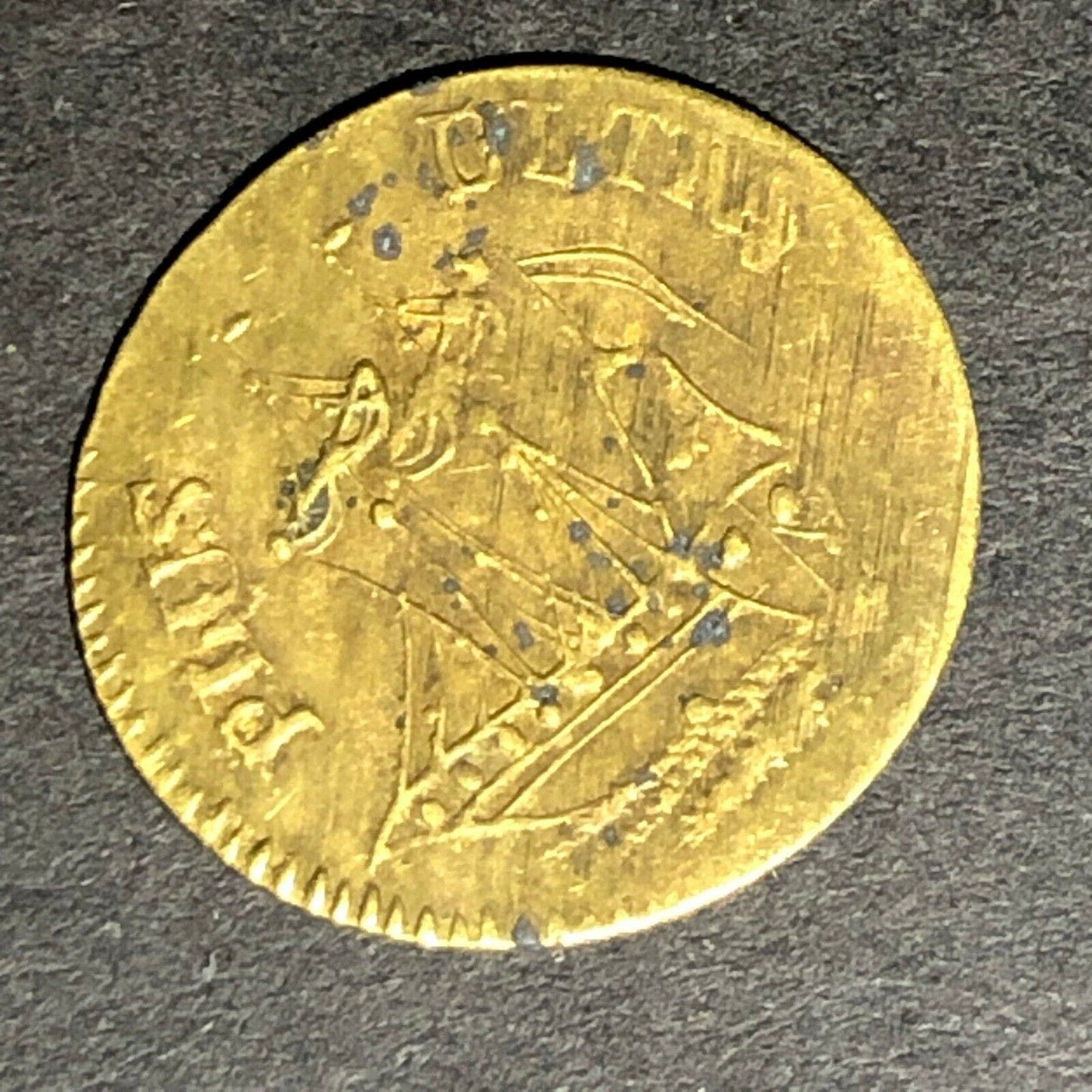 c1855-67 18mm Attrib. to Habelt - German Jeton / Counter / Token - Ben Fauver
